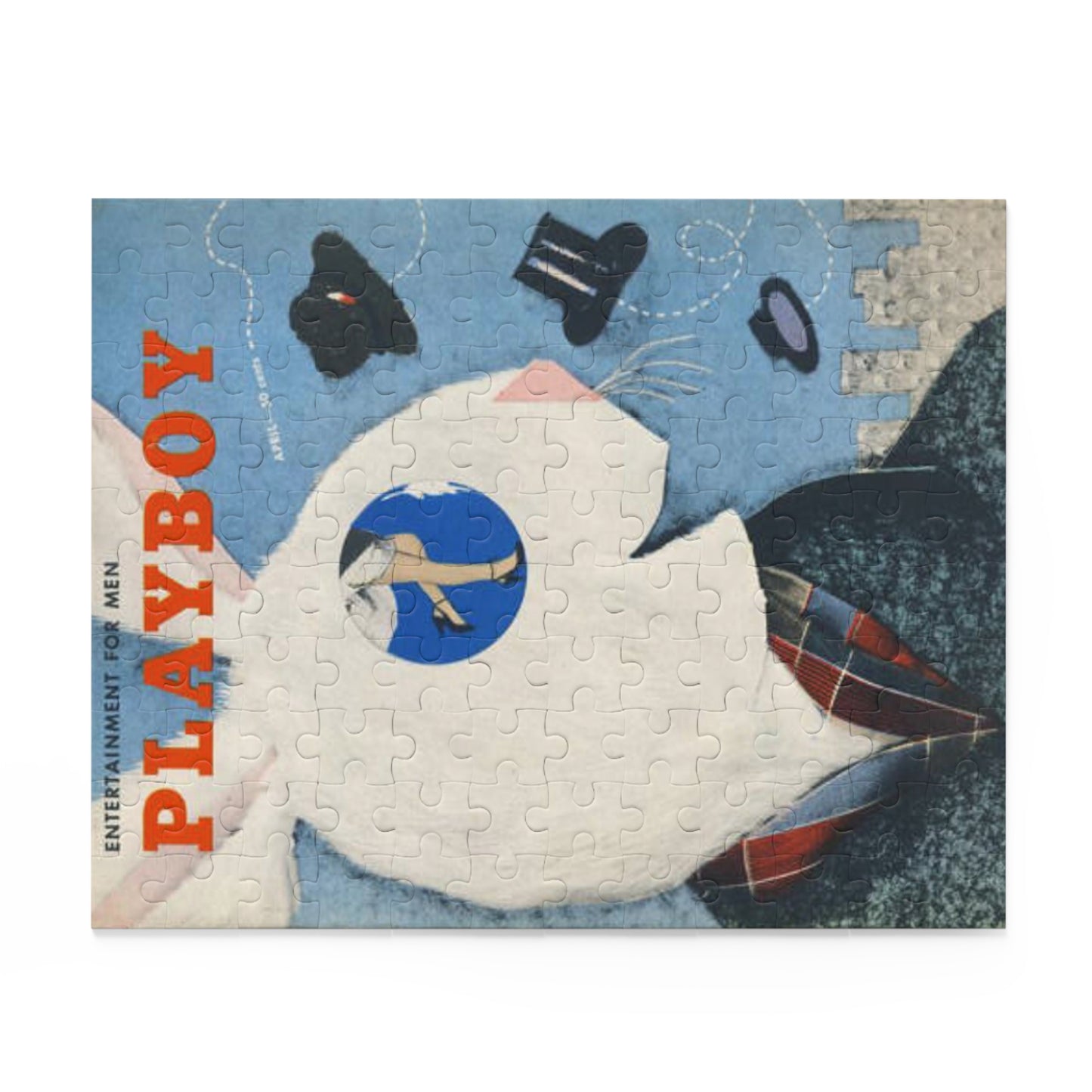 Puzzle (120, 252, 500-Piece) Playboy Cover April 1954