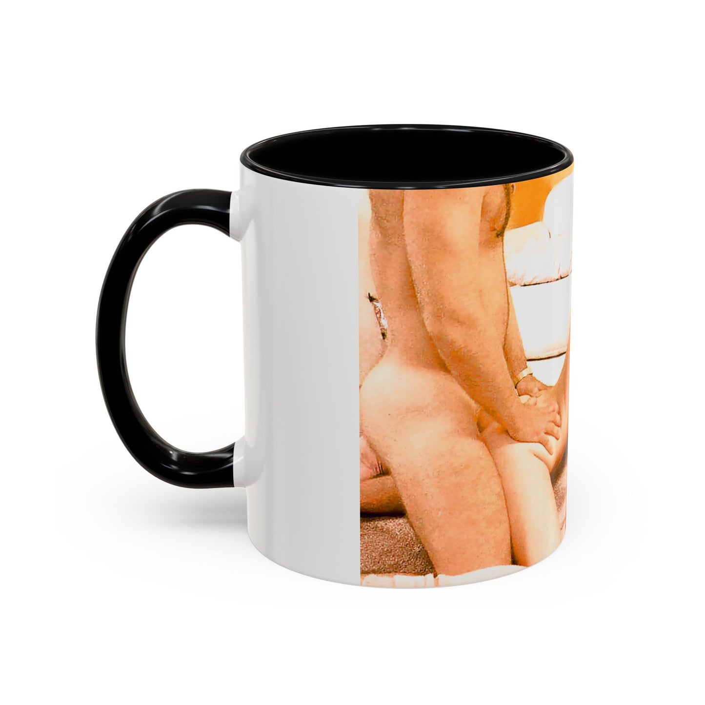 Accent Coffee Mug (11, 15oz) Traci Lords Nude Naked Fucking Retro