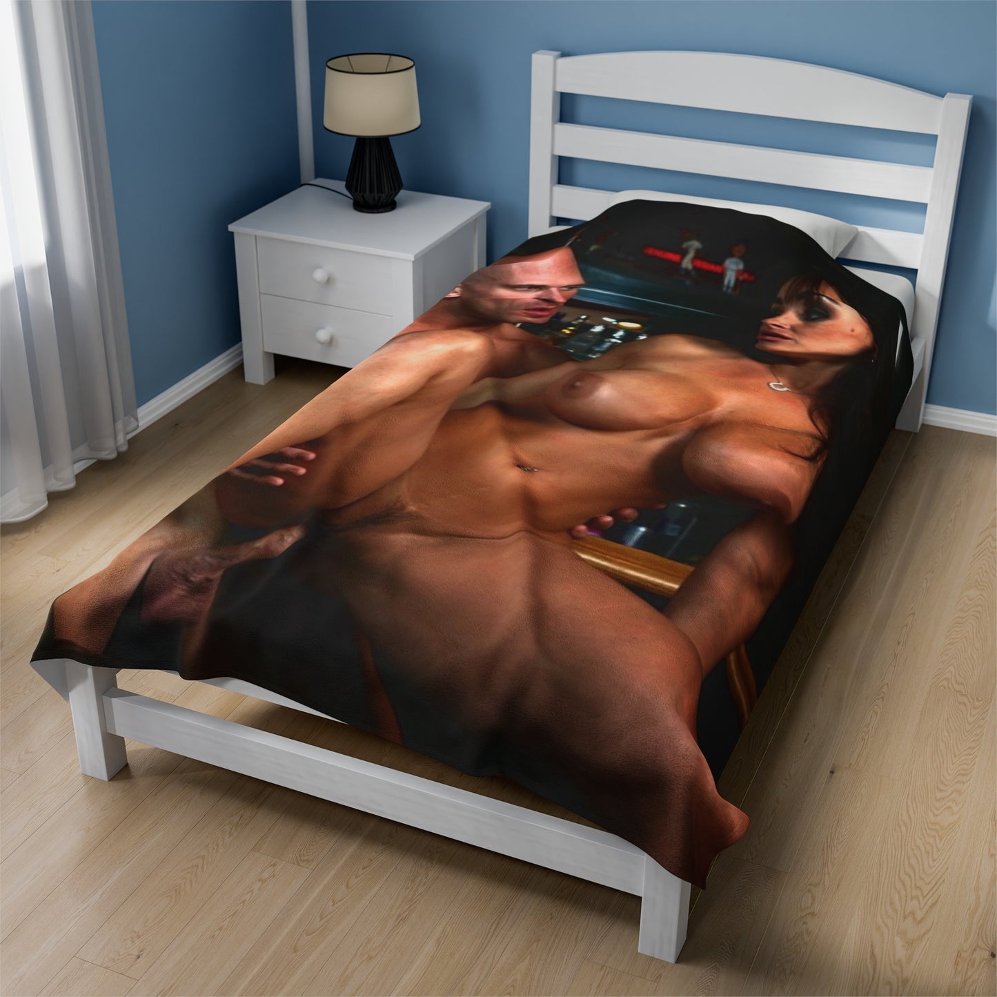 Velveteen Plush Blanket Lisa Ann