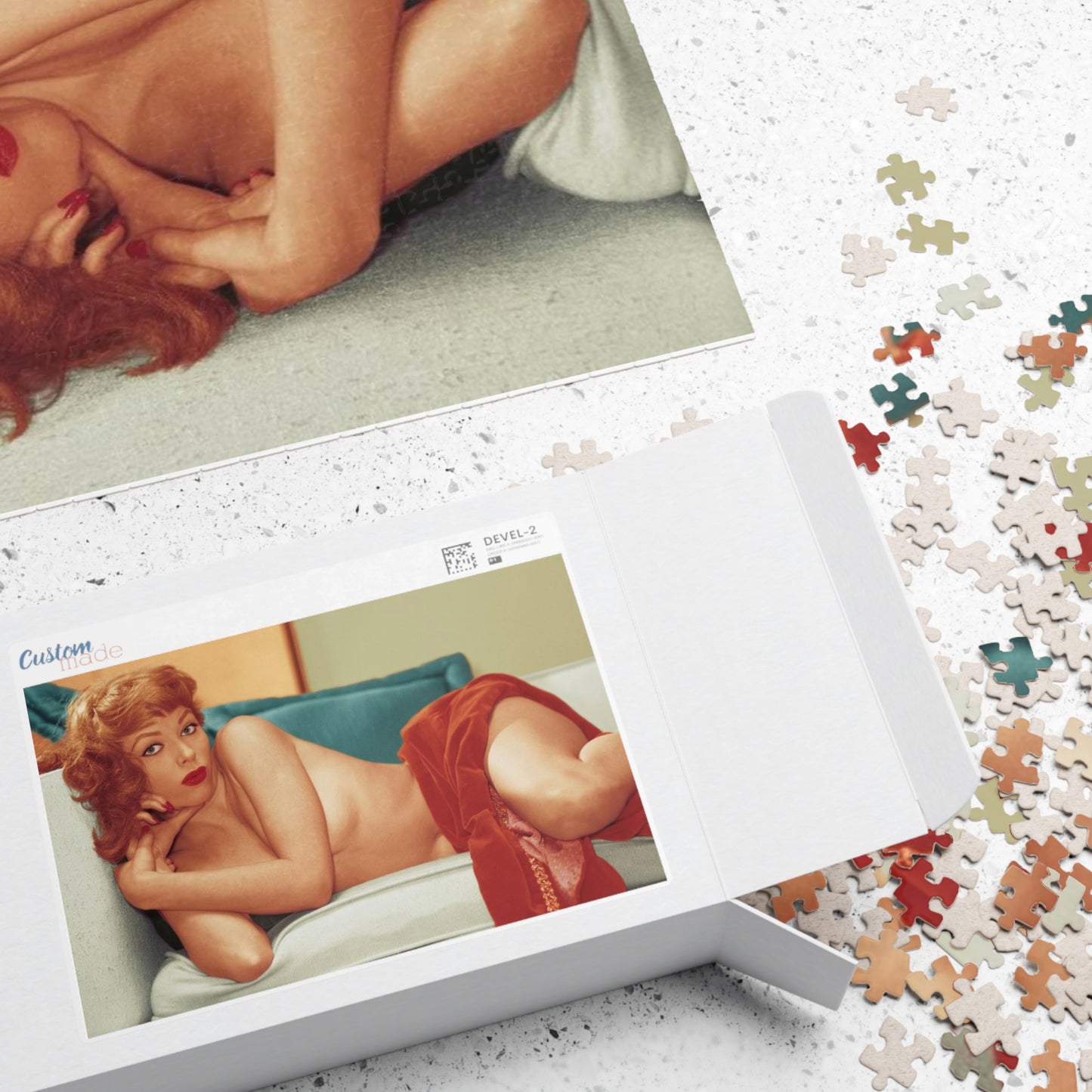 Puzzle (110, 252, 500, 1014-piece) Playboy Playmate January 1957 June Blair