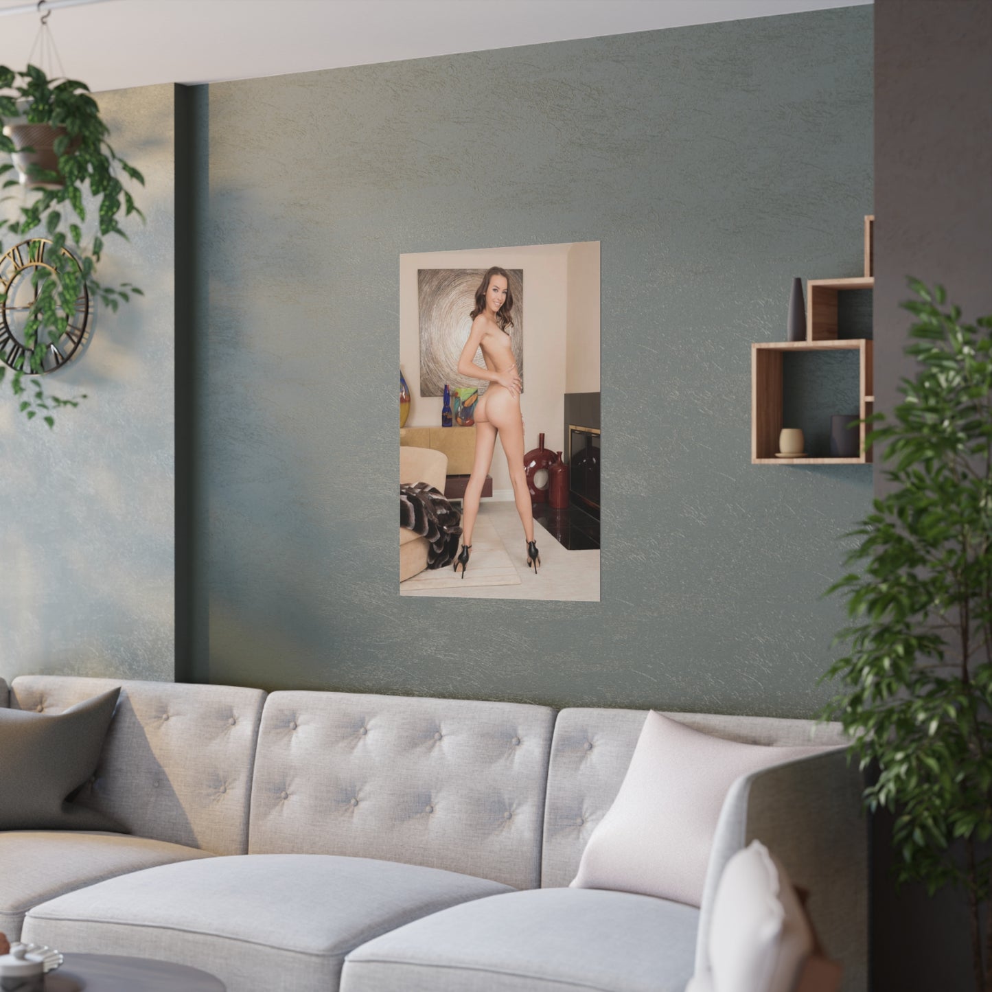 Satin Posters (210gsm) Charity Crawford Nude