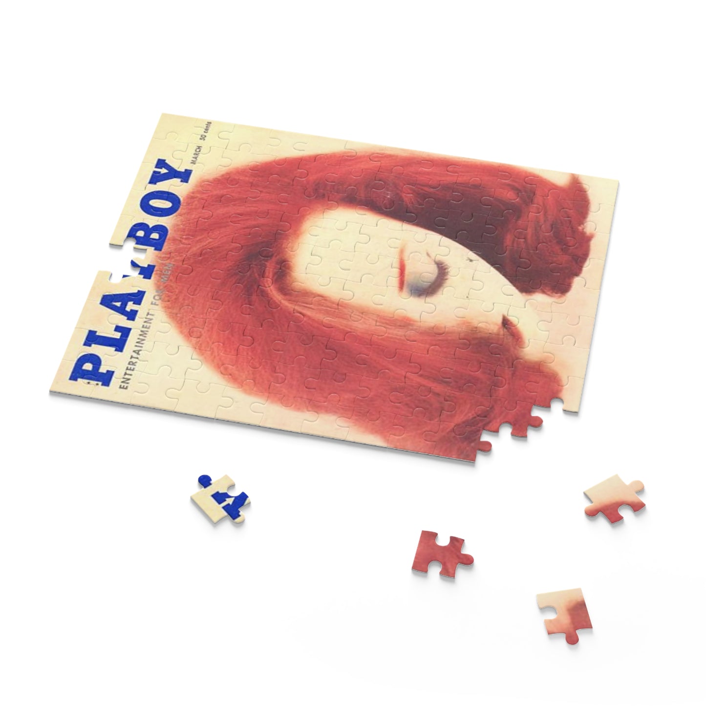 Puzzle (120, 252, 500-Piece) Playboy Cover March 1960