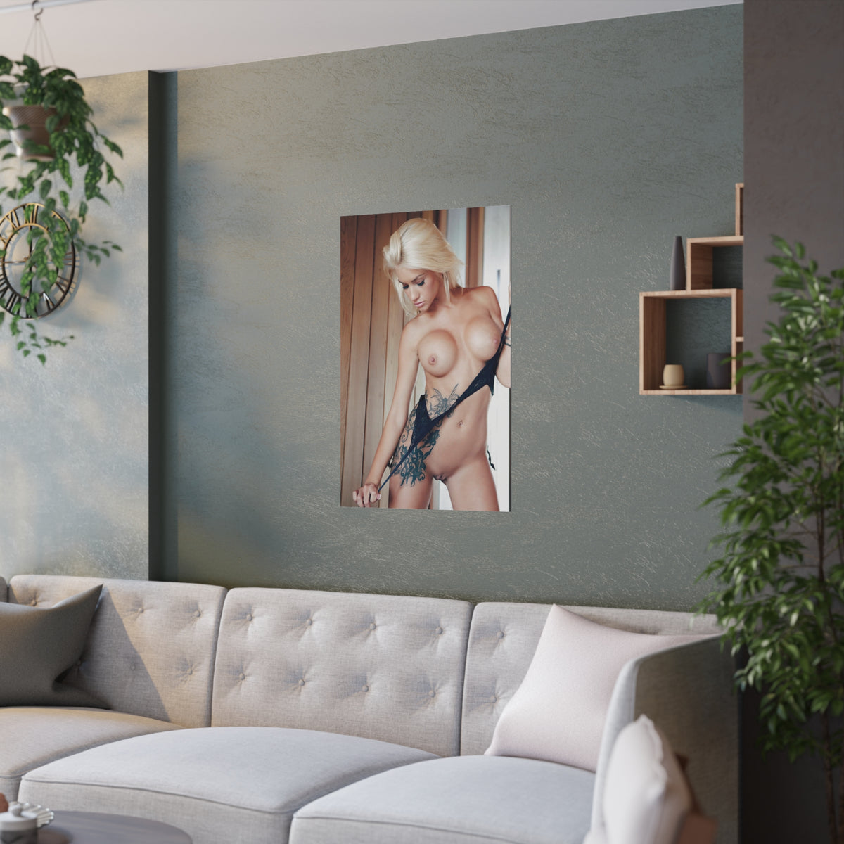 Satin Posters (210gsm) Taylor Seinturier Nude