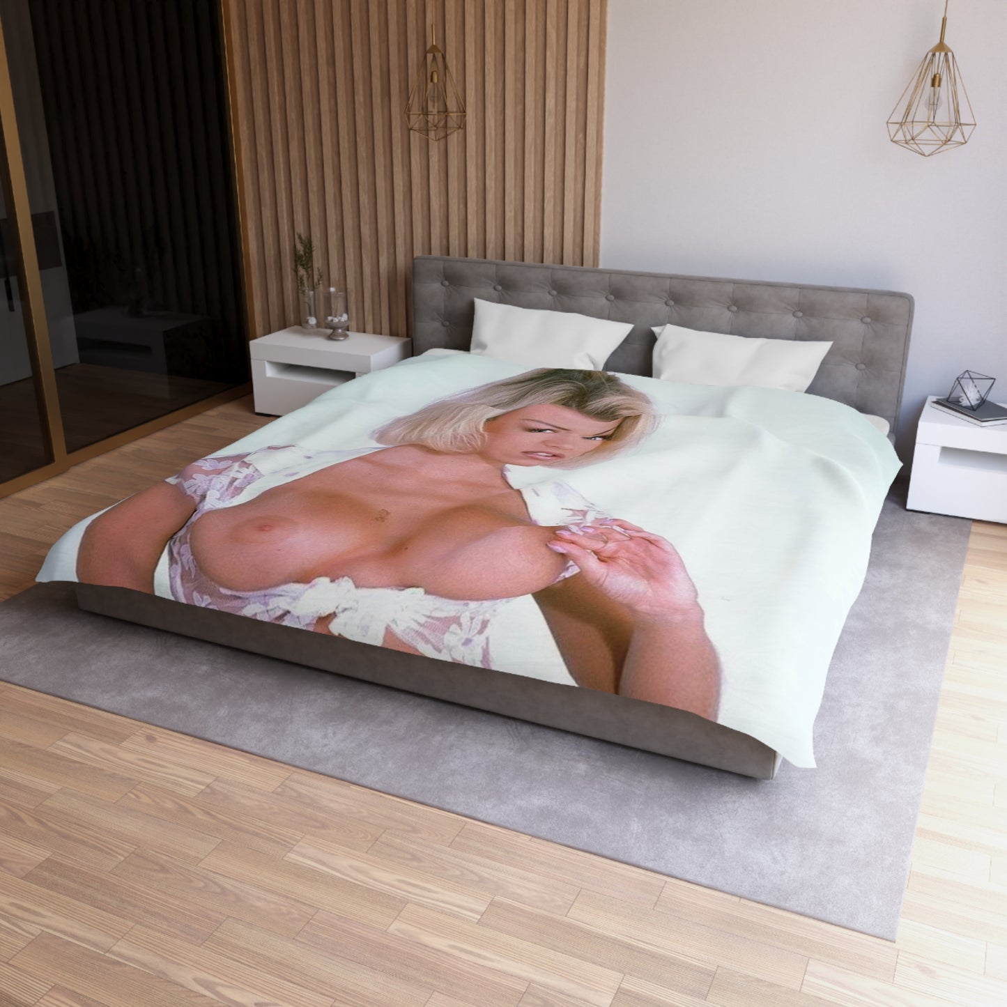 Microfiber Duvet Cover Pornstar Jenna Jameson Nude