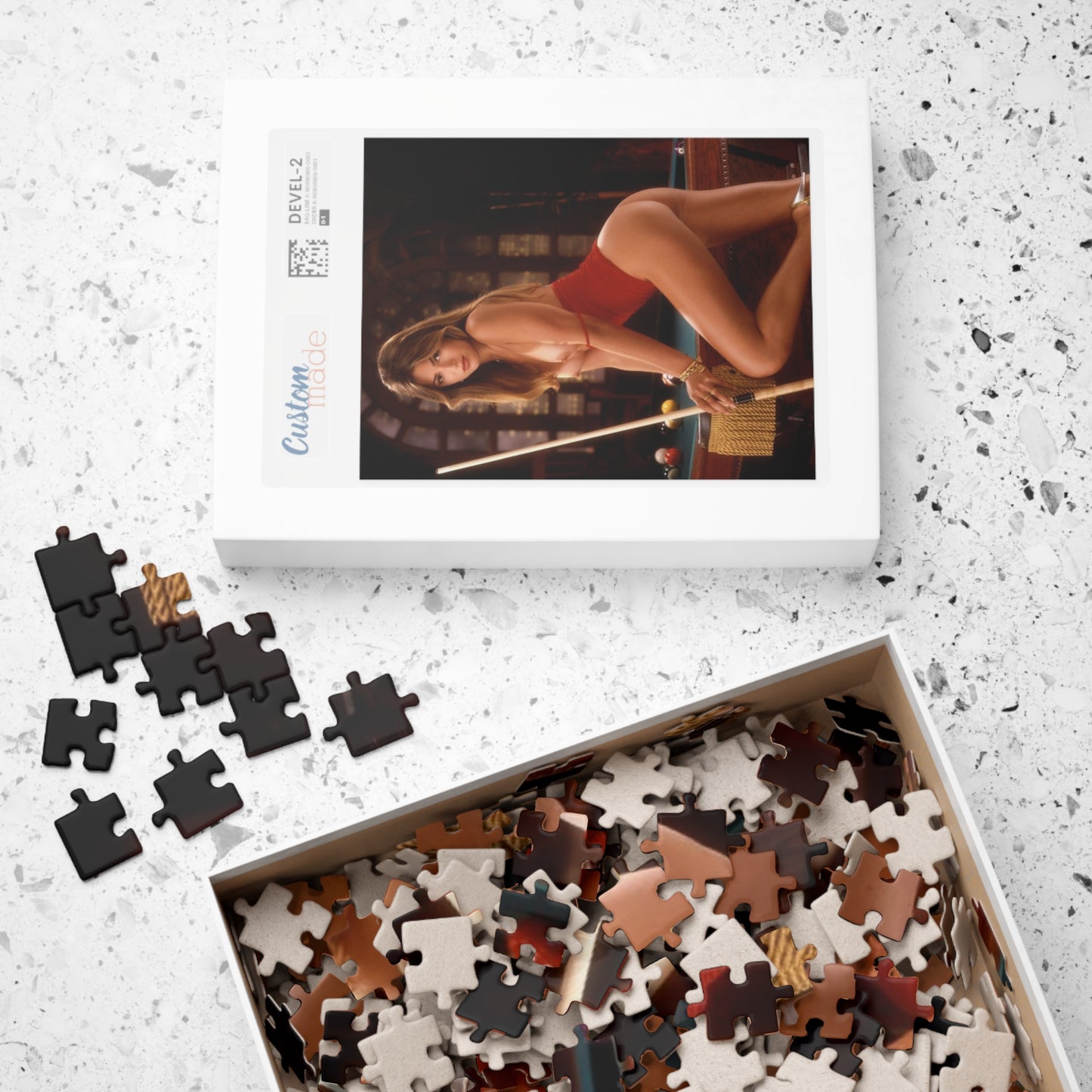 Puzzle (110, 252, 500, 1014-piece) Playboy Playmate December 1994 Elisa Bridges