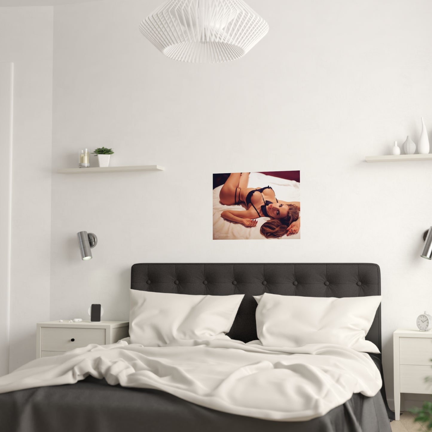 Satin Posters (210gsm) Sexy Naked Nude Pornstar