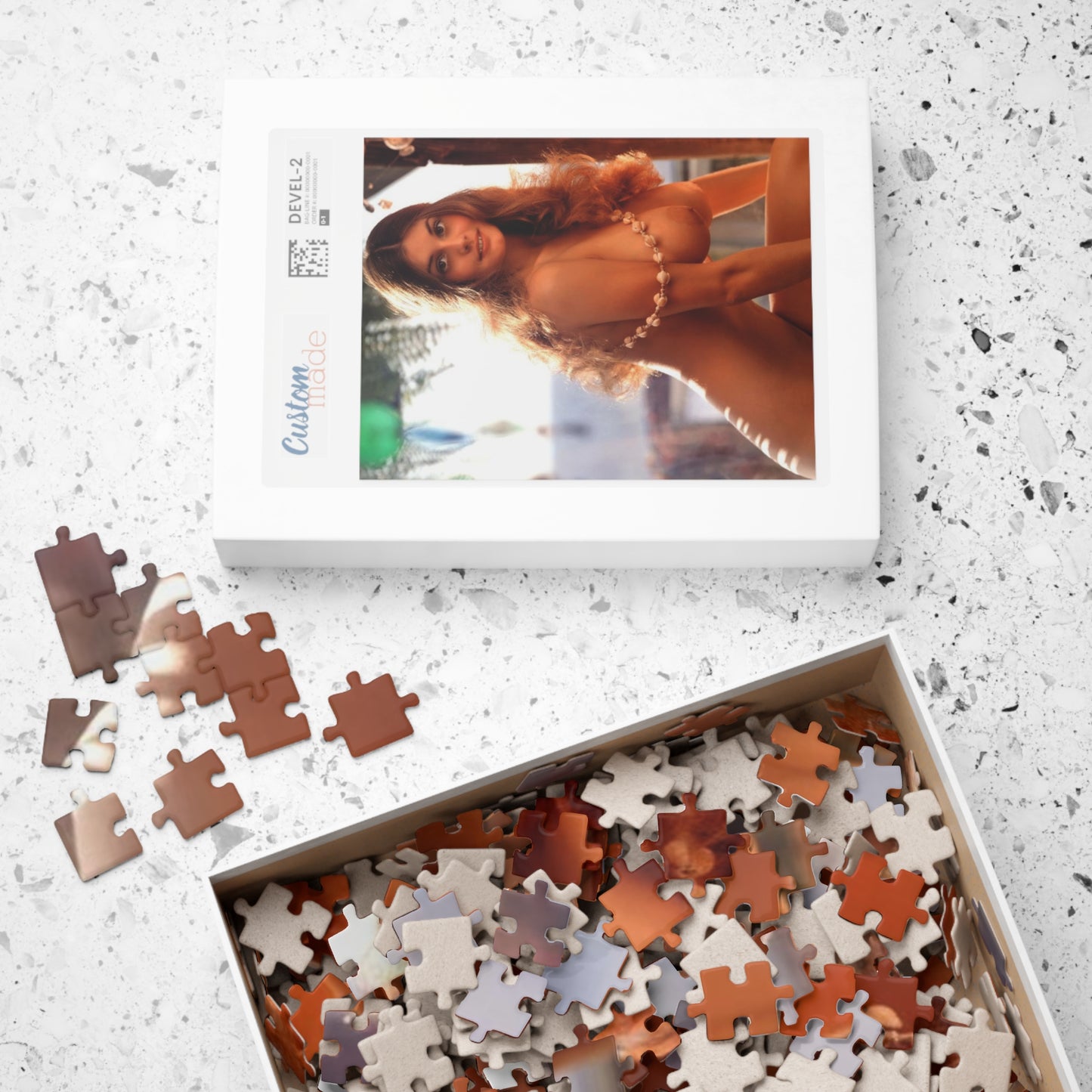 Puzzle (110, 252, 500, 1014-piece) Playboy Playmate May 1974 Marilyn Lange *