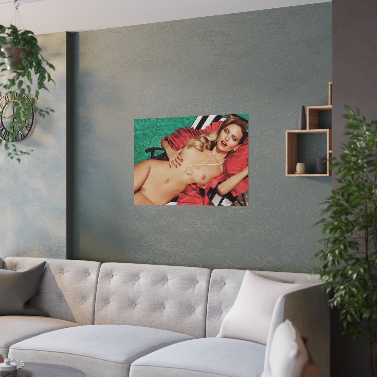 Satin Posters (210gsm) Playboy Playmate Feb 2014 Amanda Booth