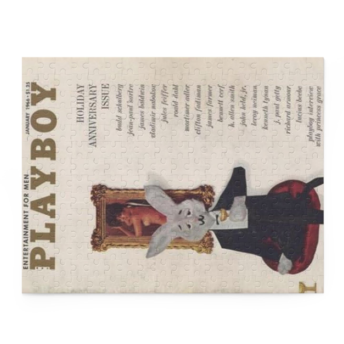 Puzzle (120, 252, 500-Piece) Playboy Cover January 1966