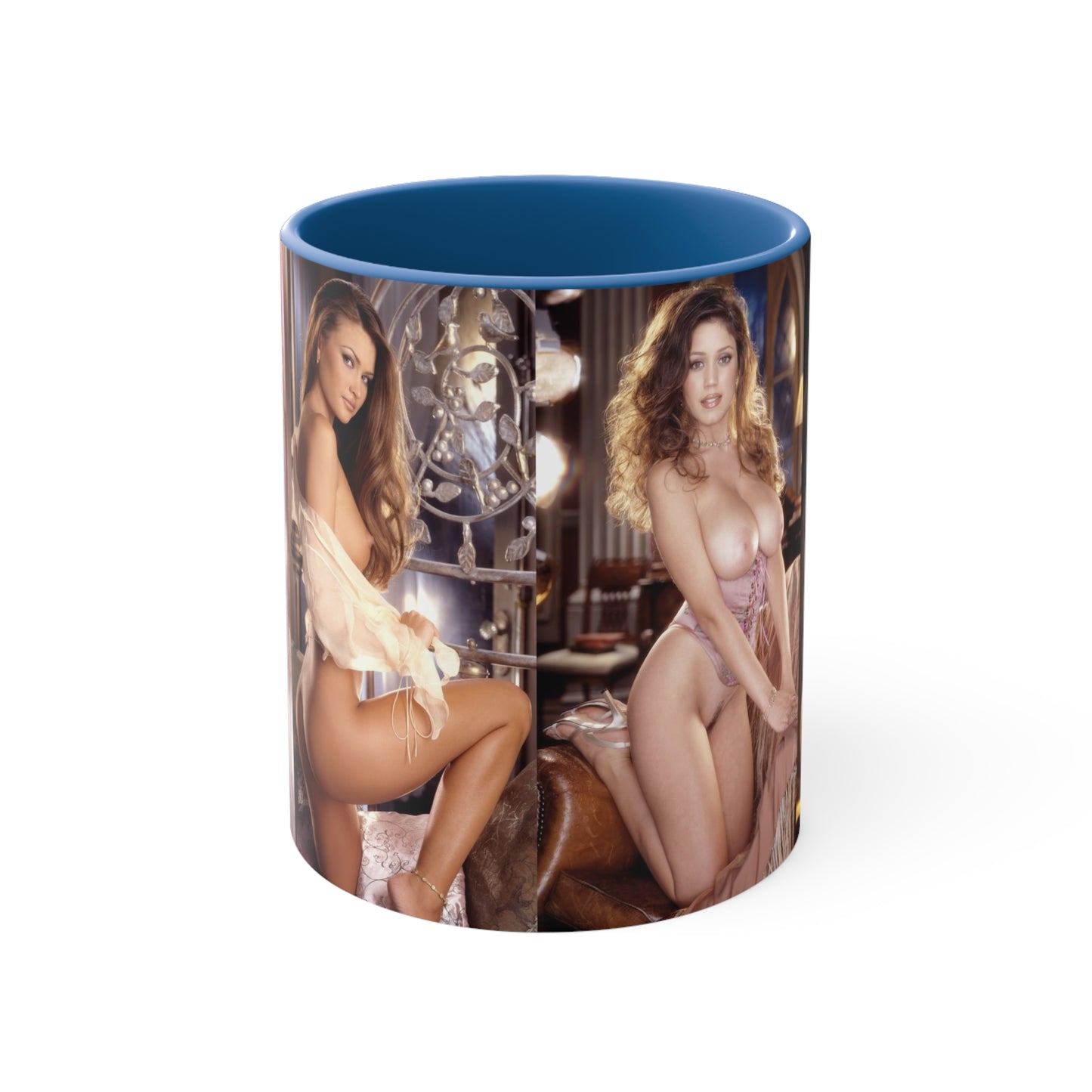 Accent Coffee Mug, 11oz Playboy Playmates 2001 January - April