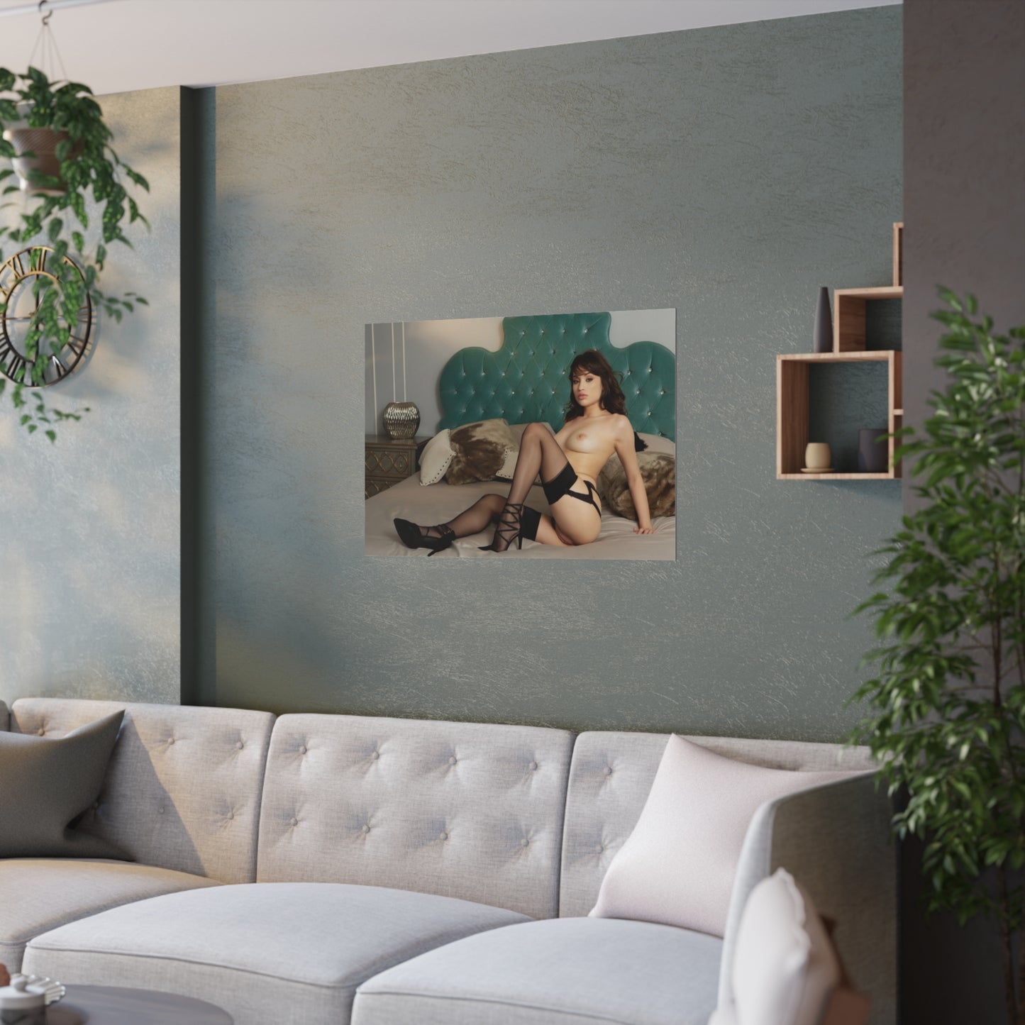 Satin Posters (210gsm) Penthouse Pet October 2019 Liv Wild