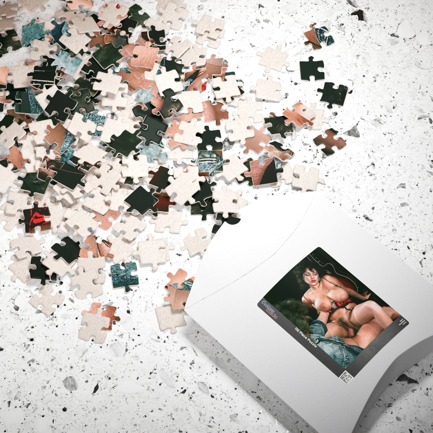Puzzle (110, 252, 520, 1014-piece) Hot Hardcore Porno Porn Scene Jennifer Eccles Retro Busty Fucking Sex