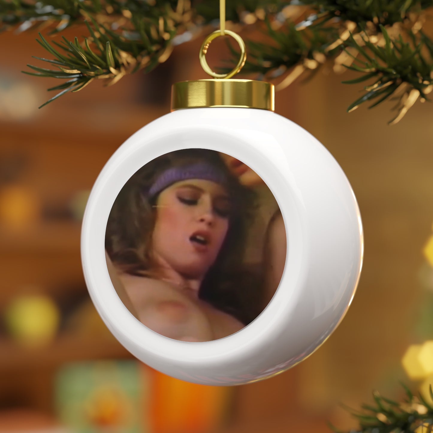 Christmas Ball Ornament Traci Lords Nude