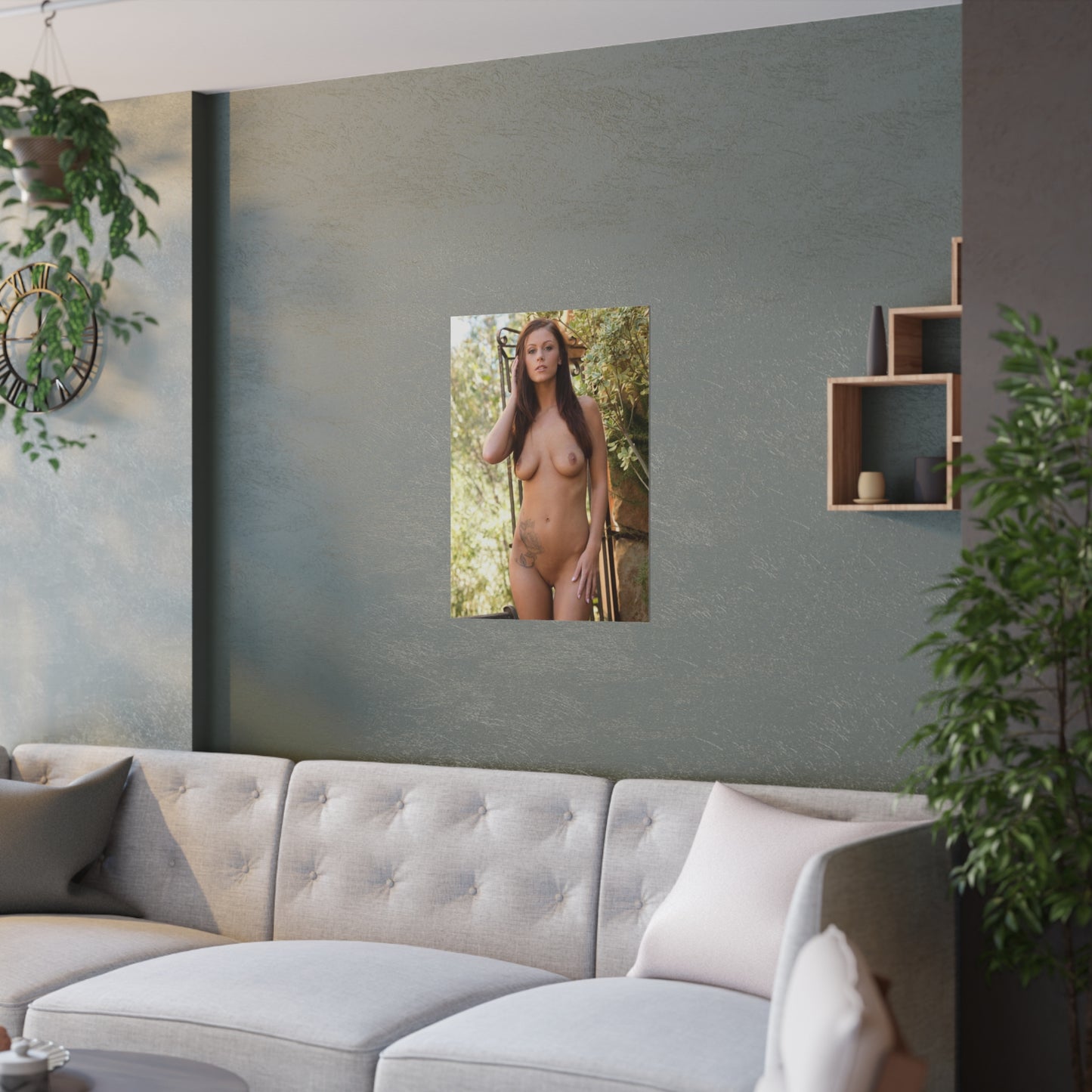 Satin Posters (210gsm) Whitney Westgate Nude