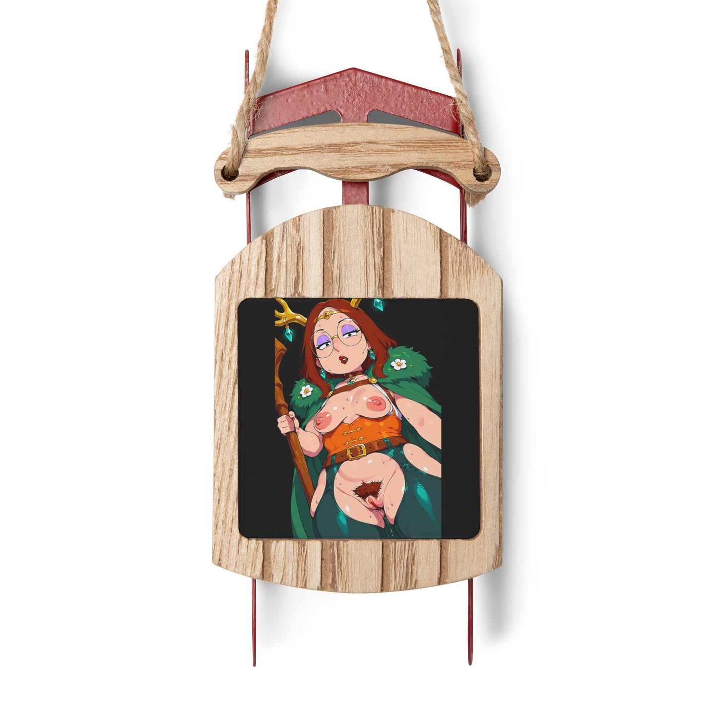 Sled Ornaments Meg Griffin