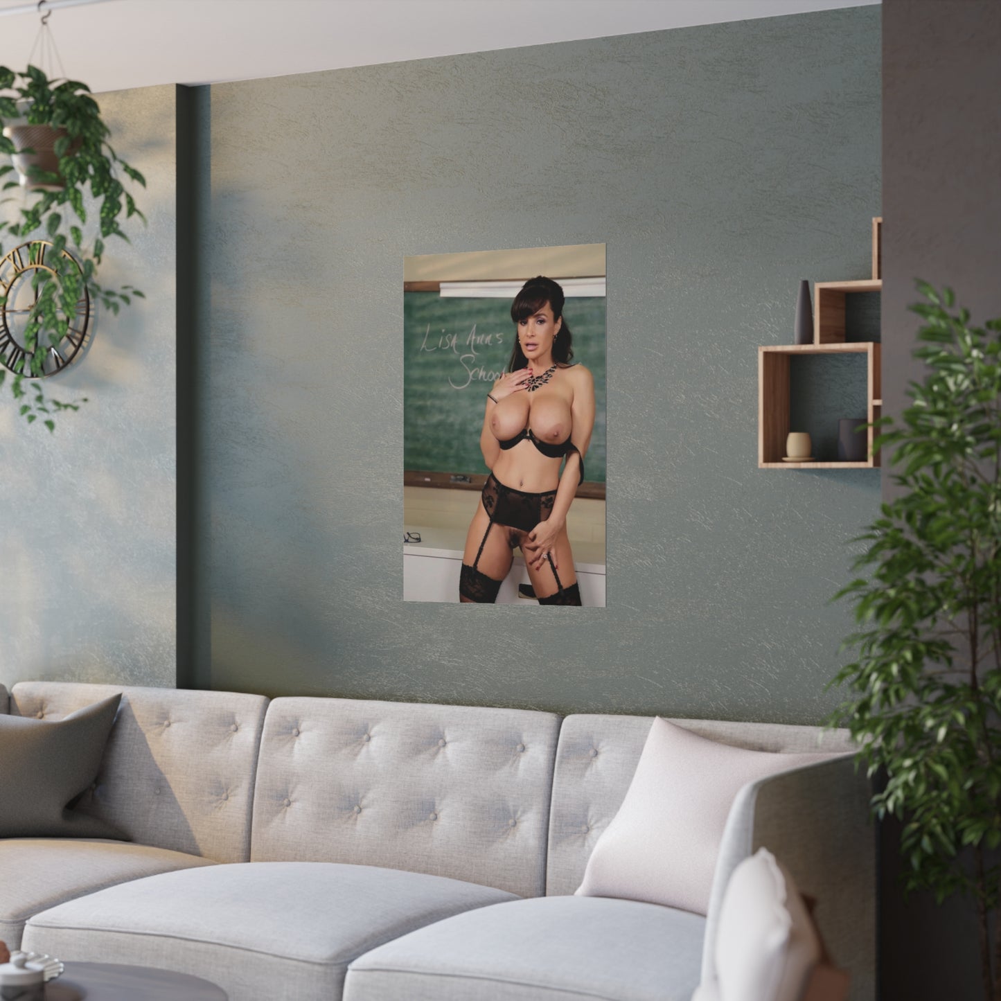 Satin Posters (210gsm) Lisa Ann Nude