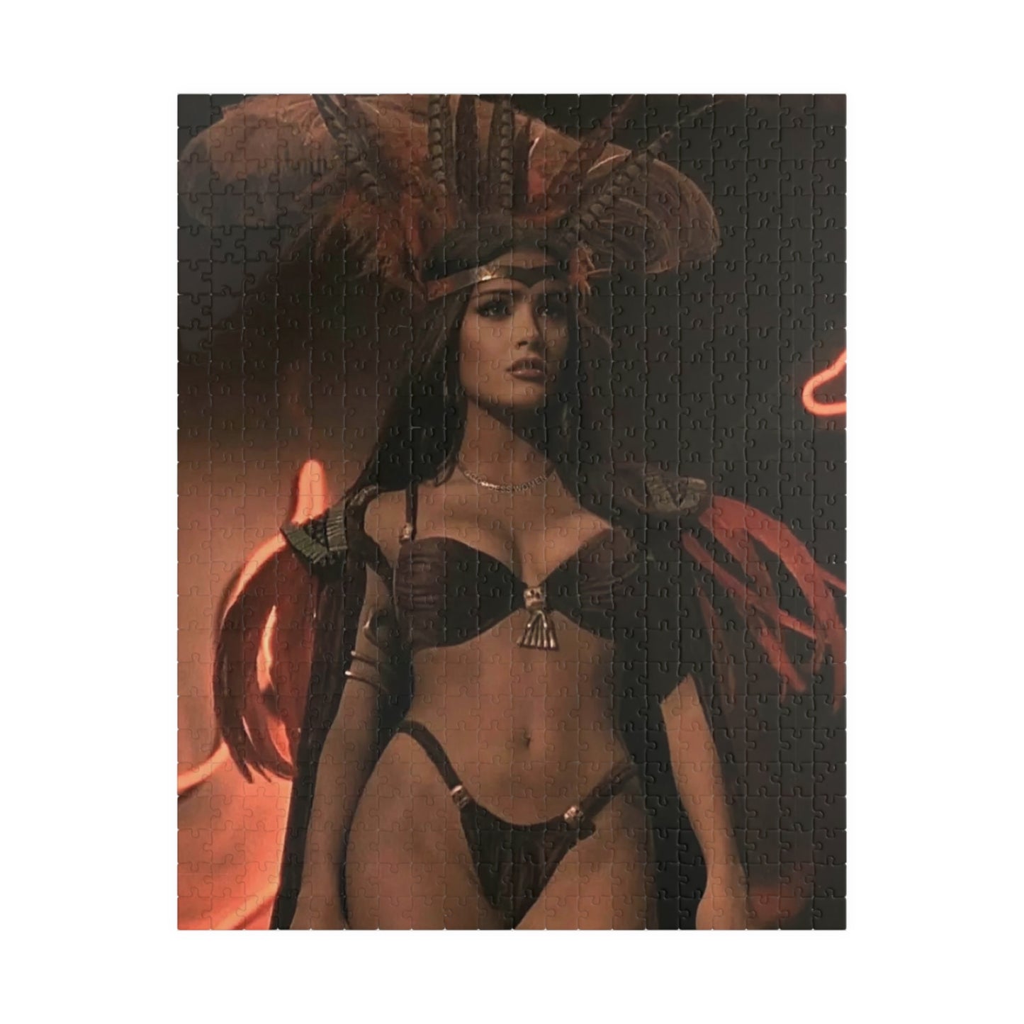 Puzzle (110, 252, 520, 1014-piece) Salma Hayek Dusk til Dawn