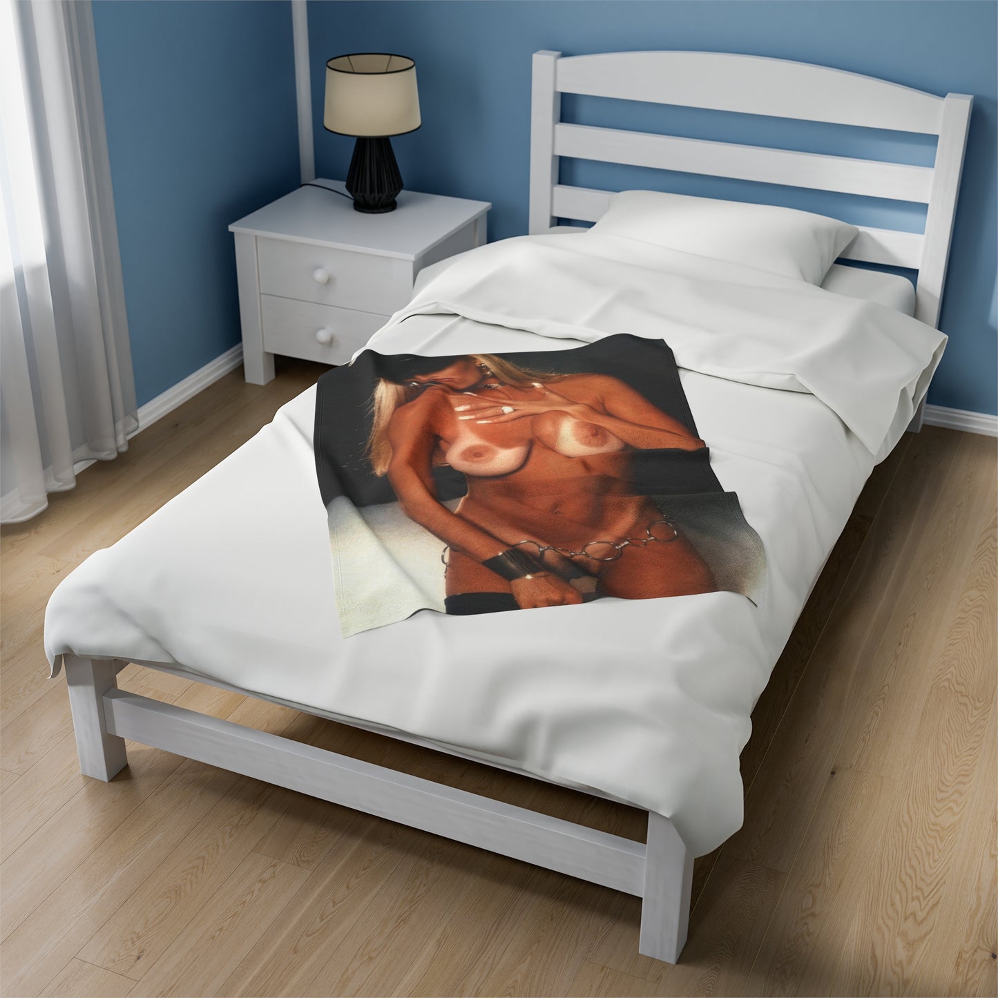 Velveteen Plush Blanket Pornstar Racquel Darrian Nude
