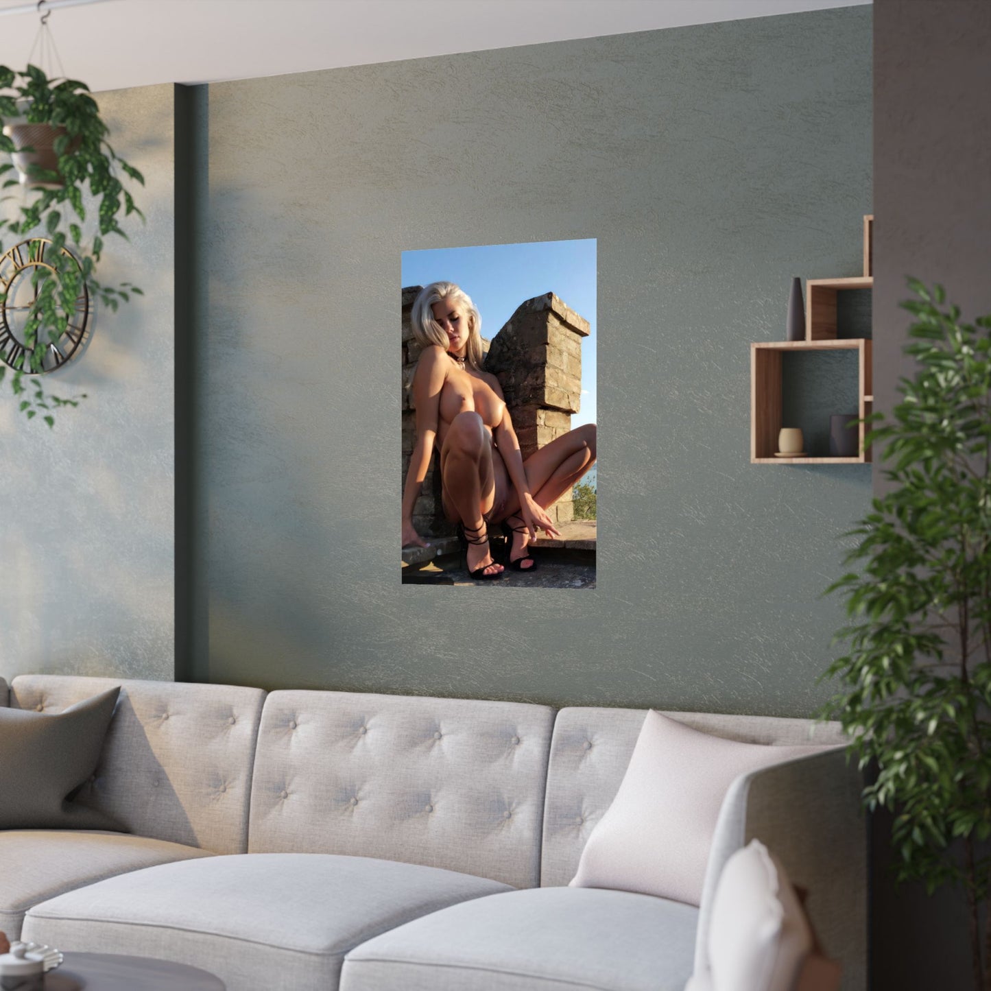 Satin Posters (210gsm) Nata Lee Nude