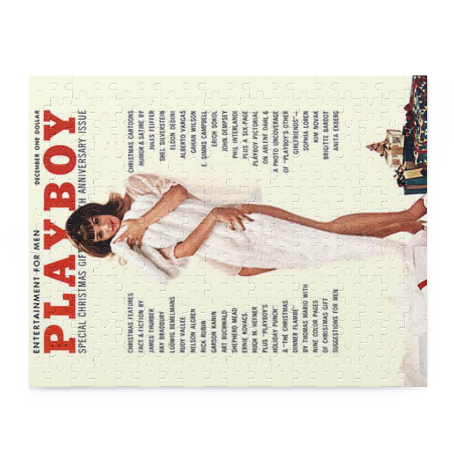 Puzzle (120, 252, 500-Piece) Playboy Cover December 1962