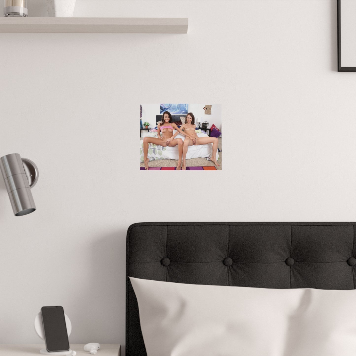 Satin Posters (210gsm) Janice Griffith & Riley Reid Nude