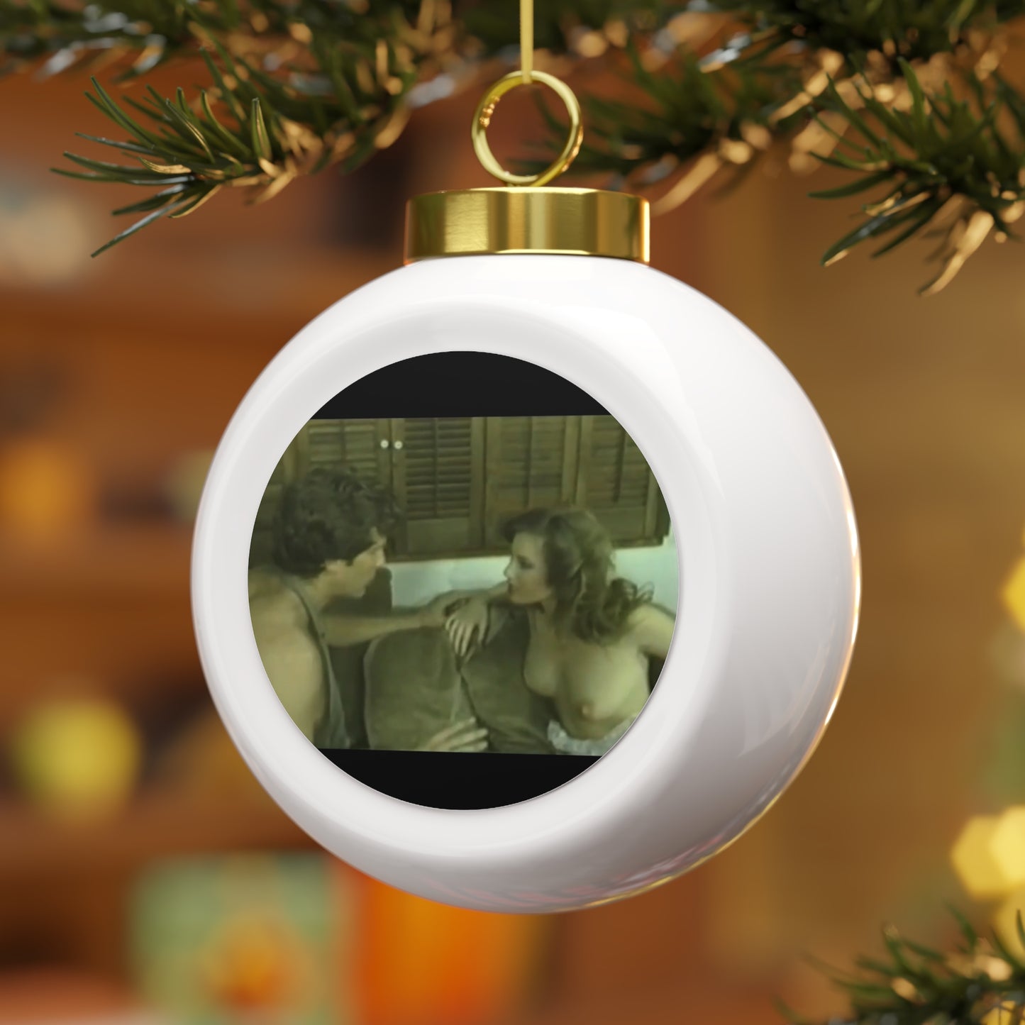 Christmas Ball Ornament Traci Lords Nude