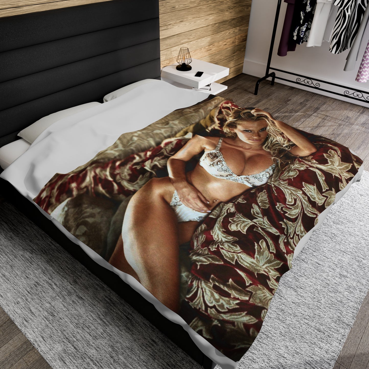 Velveteen Plush Blanket Jenna Jameson