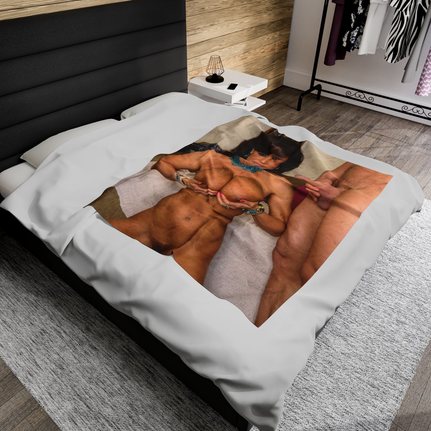 Velveteen Plush Blanket Lisa Ann