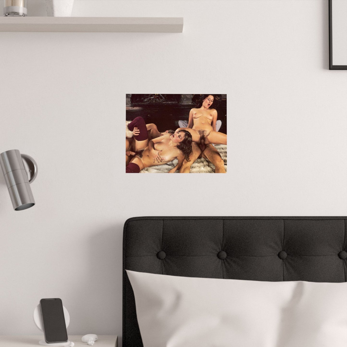 Satin Posters (210gsm) Retro Porn Scene