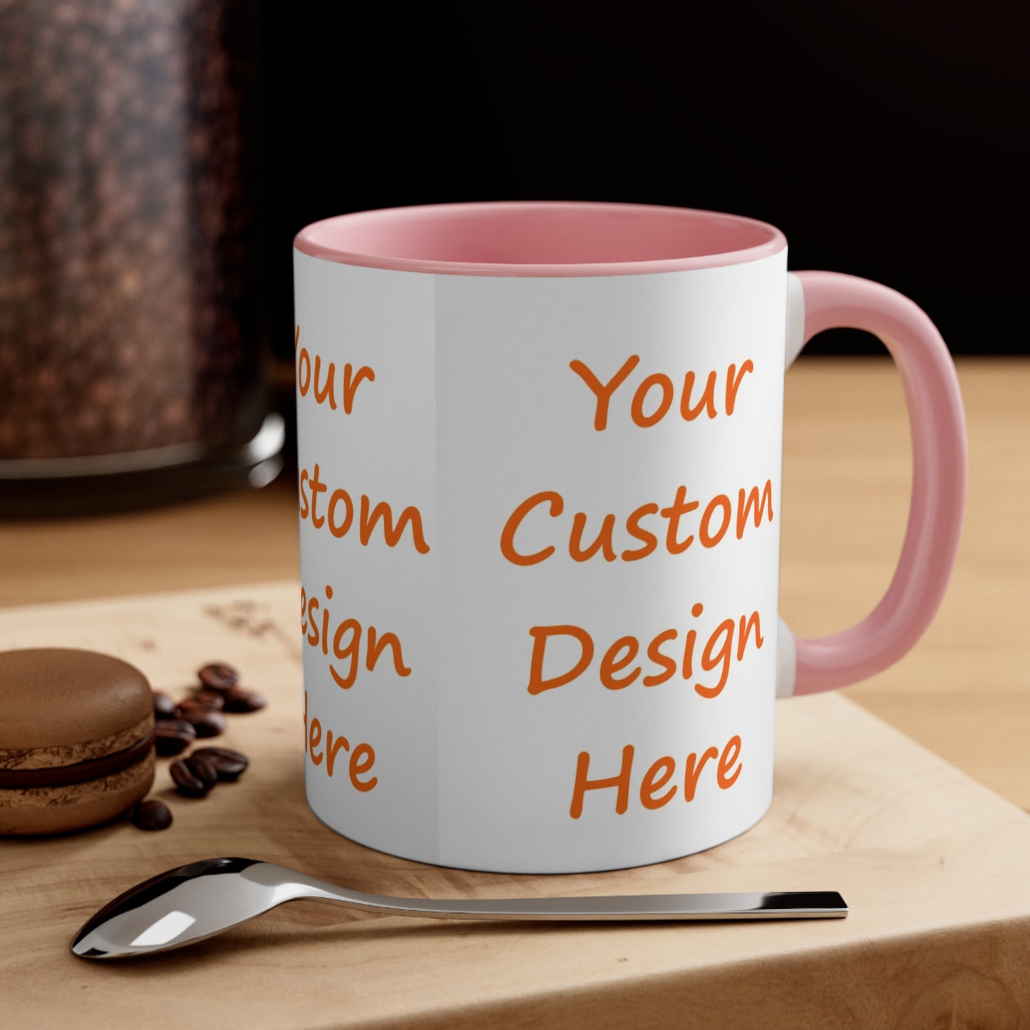 Accent Coffee Mug, 11oz Custom Purchase & Message Artwork! No Limits!