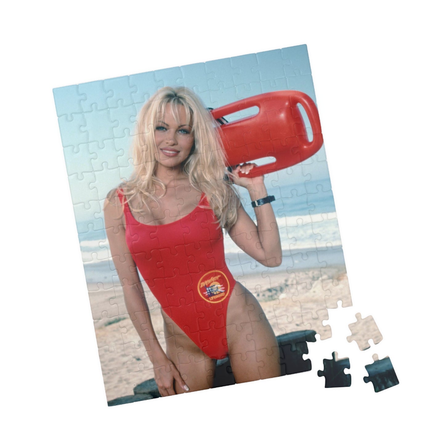 Puzzle (110, 252, 520, 1014-piece) Pamela Anderson Baywatch