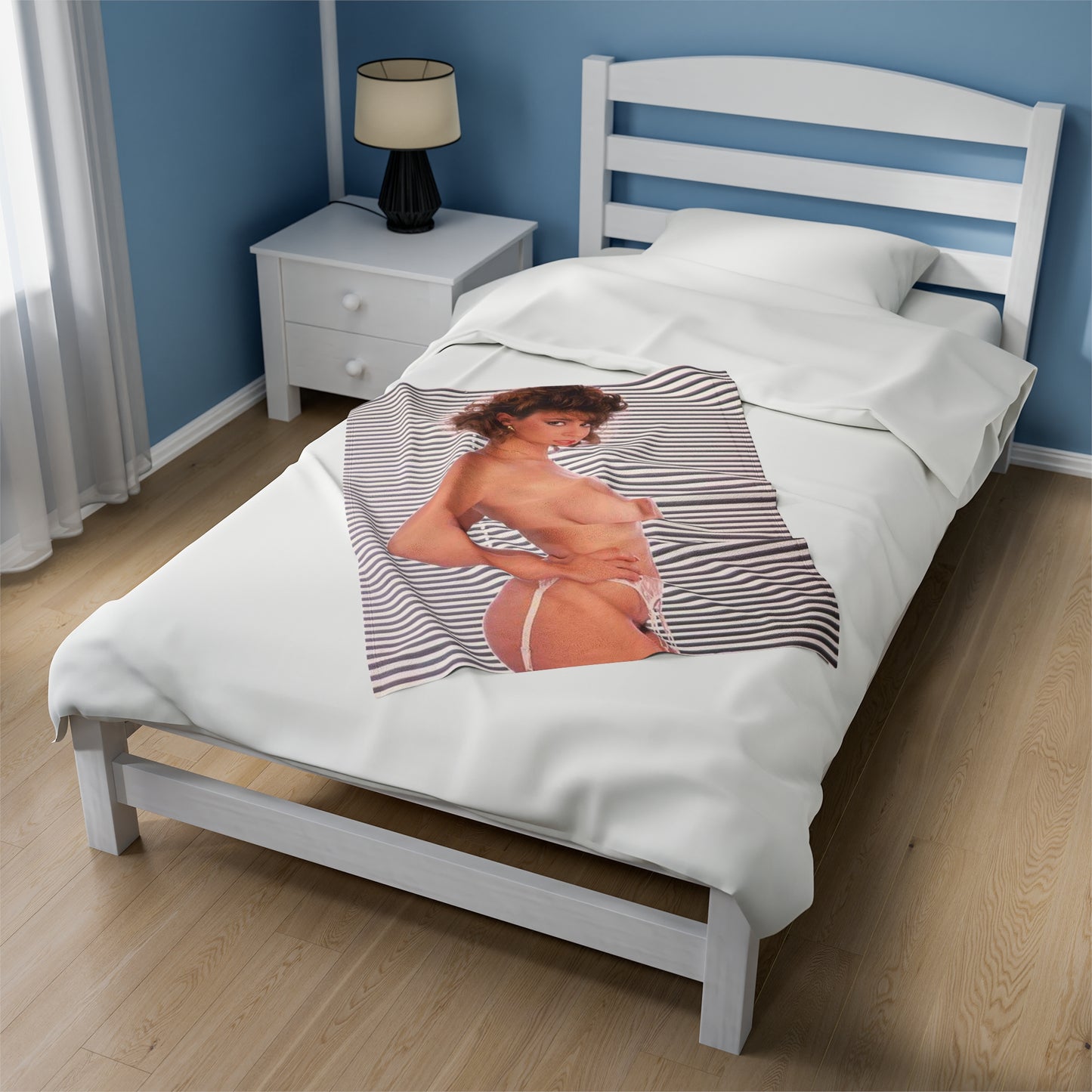 Velveteen Plush Blanket Porn Star Christy Canyon Nude