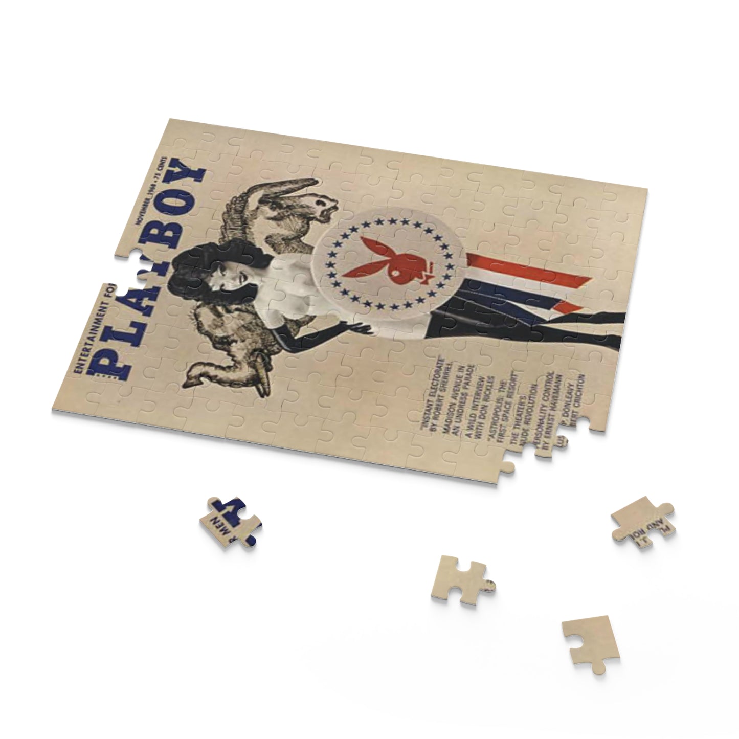 Puzzle (120, 252, 500-Piece) Playboy Cover November 1968