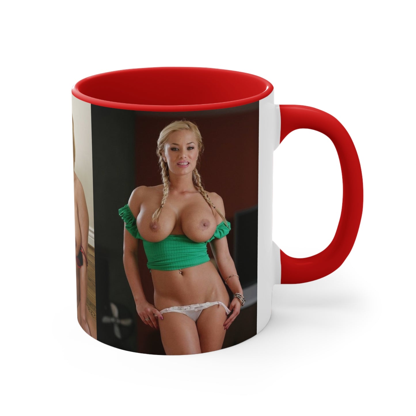 Accent Coffee Mug, 11oz Adult Star Shyla Stylez Nude