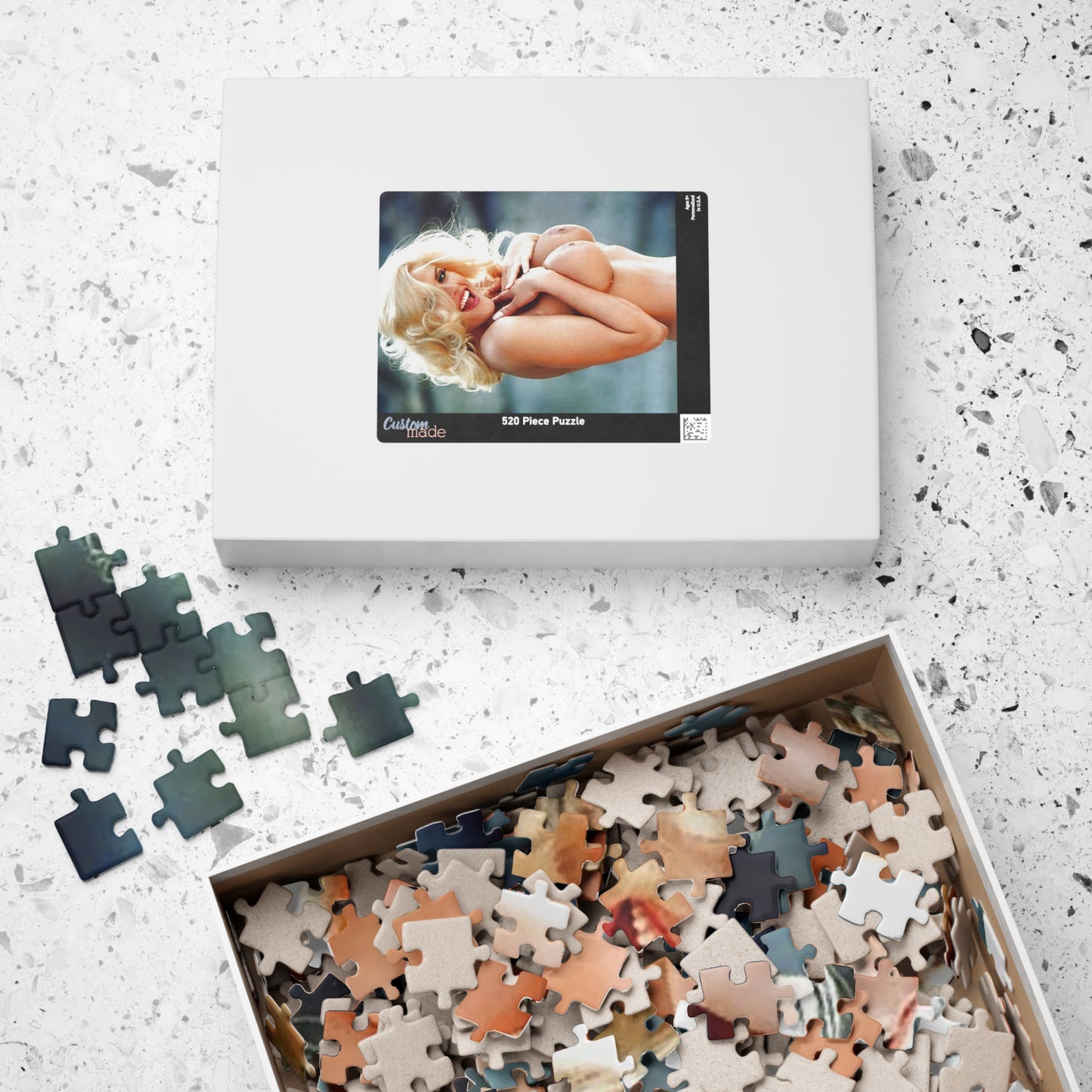 Puzzle (110, 252, 500, 1014-piece) Anna Nicole Smith Nude #14