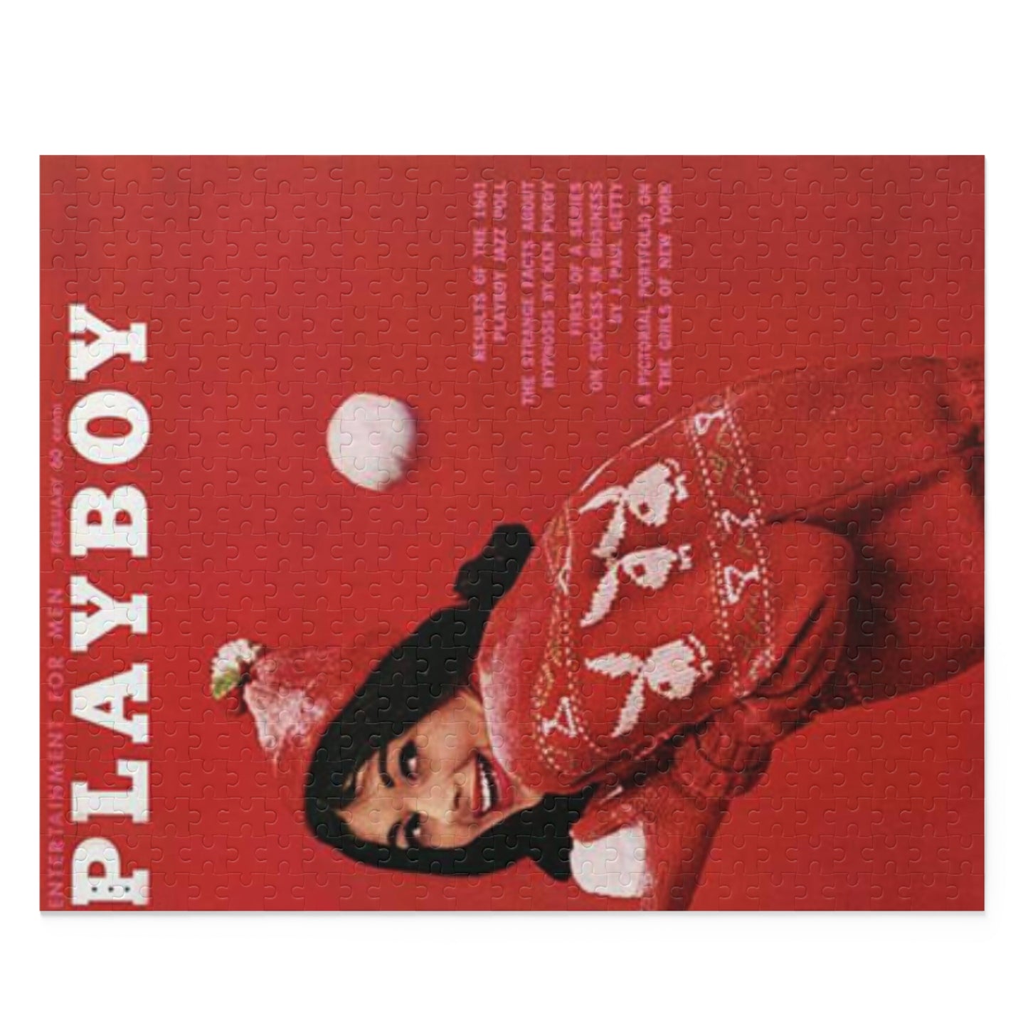 Puzzle (120, 252, 500-Piece) Playboy Cover February 1961