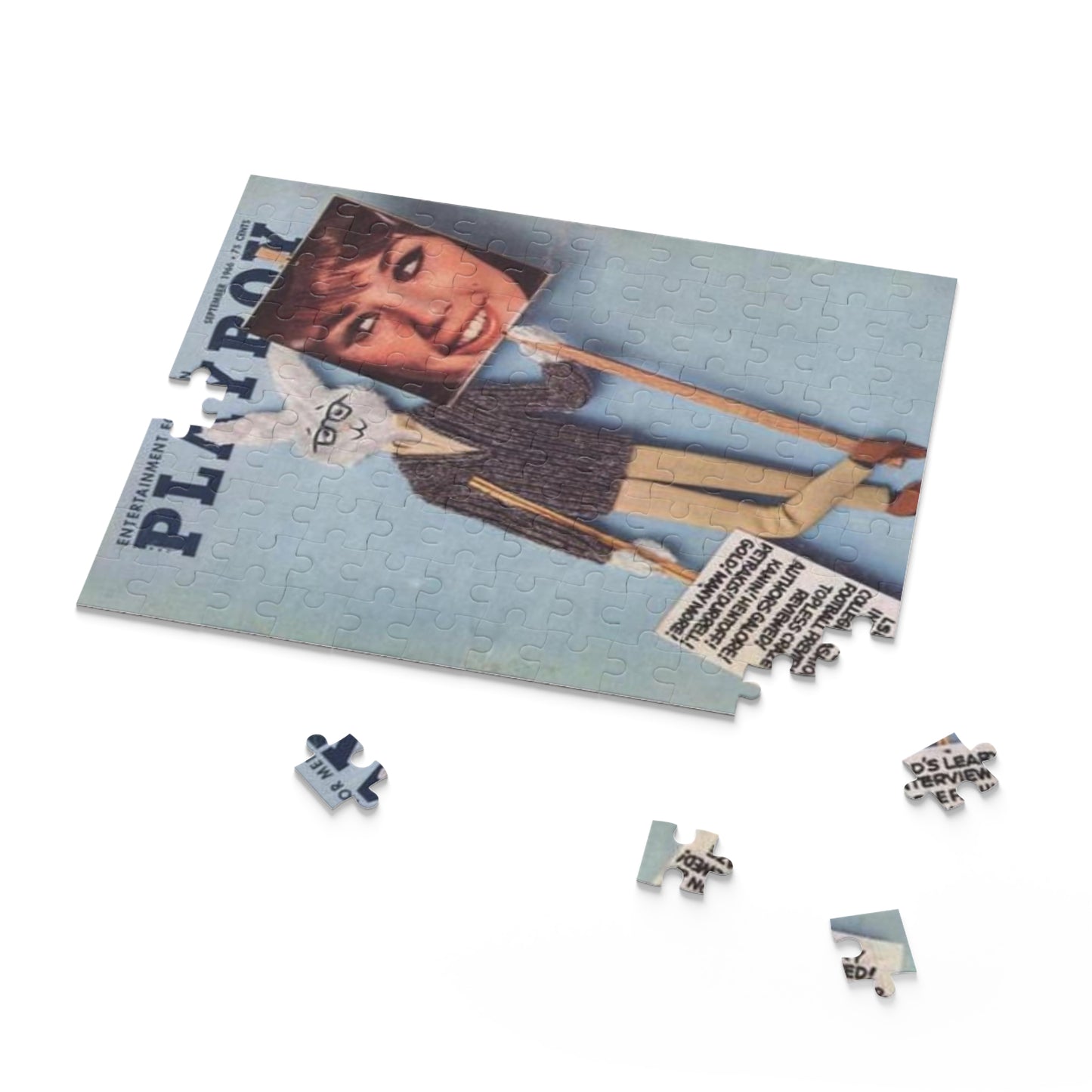 Puzzle (120, 252, 500-Piece) Playboy Cover September 1966