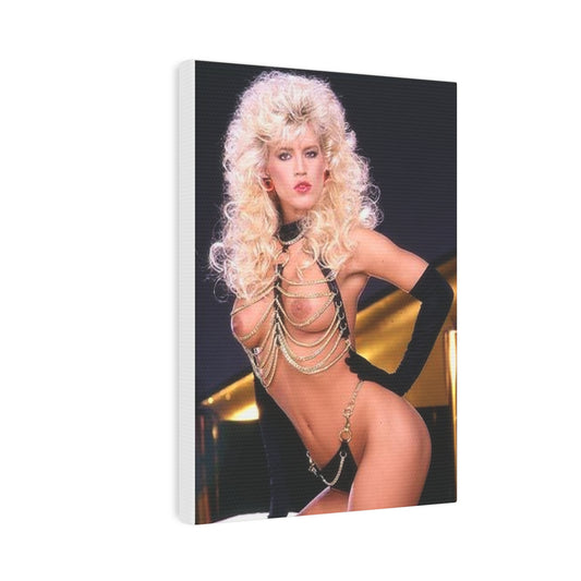 Canvas Photo Tile Retro 1980s Porn Star Amber Lynn