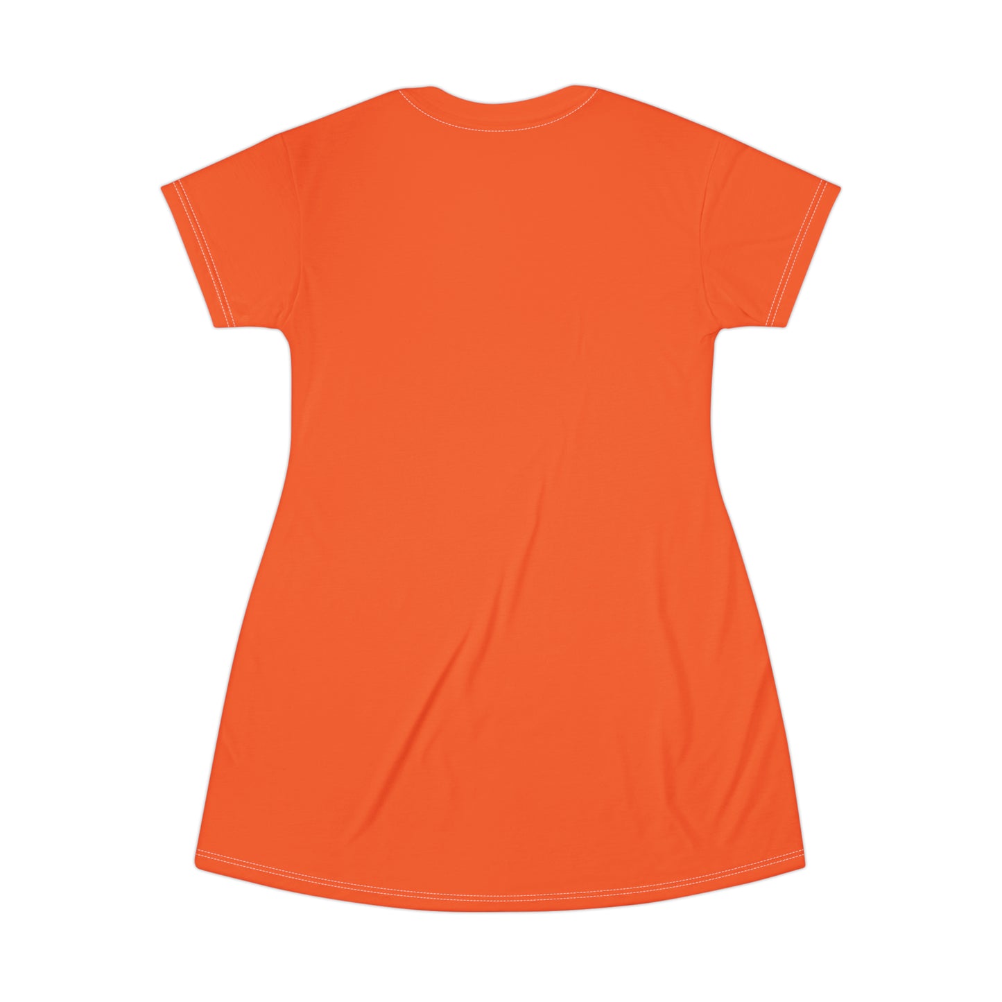 T-Shirt Dress Halloween Theme Jack-O-Lantern