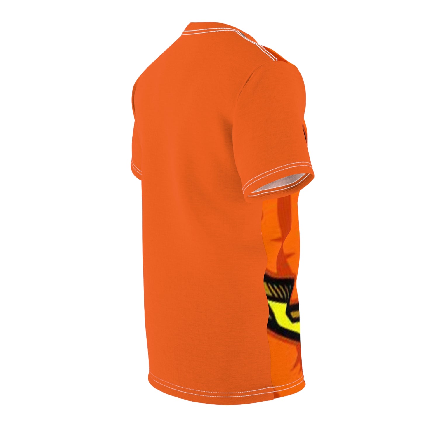 Unisex Cut & Sew Tee (AOP) Halloween Jack-O-Lantern