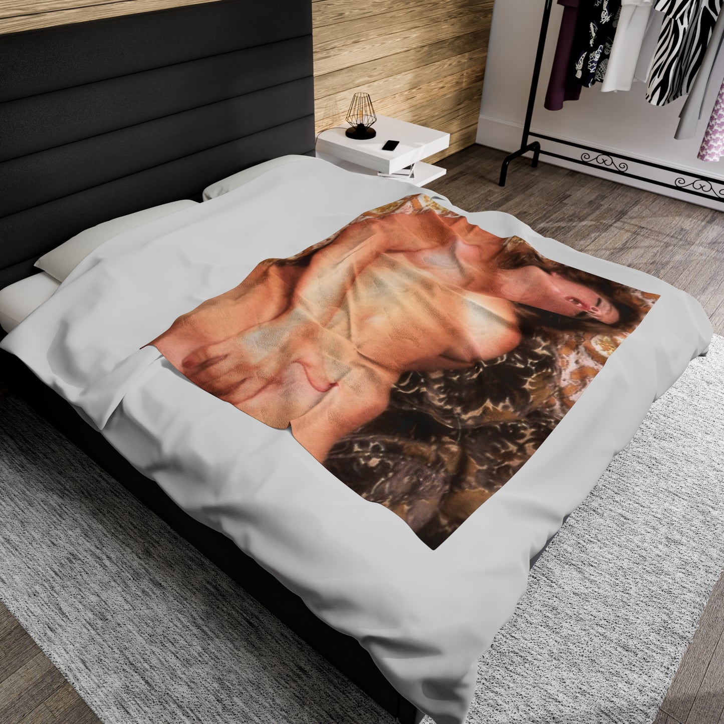 Velveteen Plush Blanket Traci Lords Nude