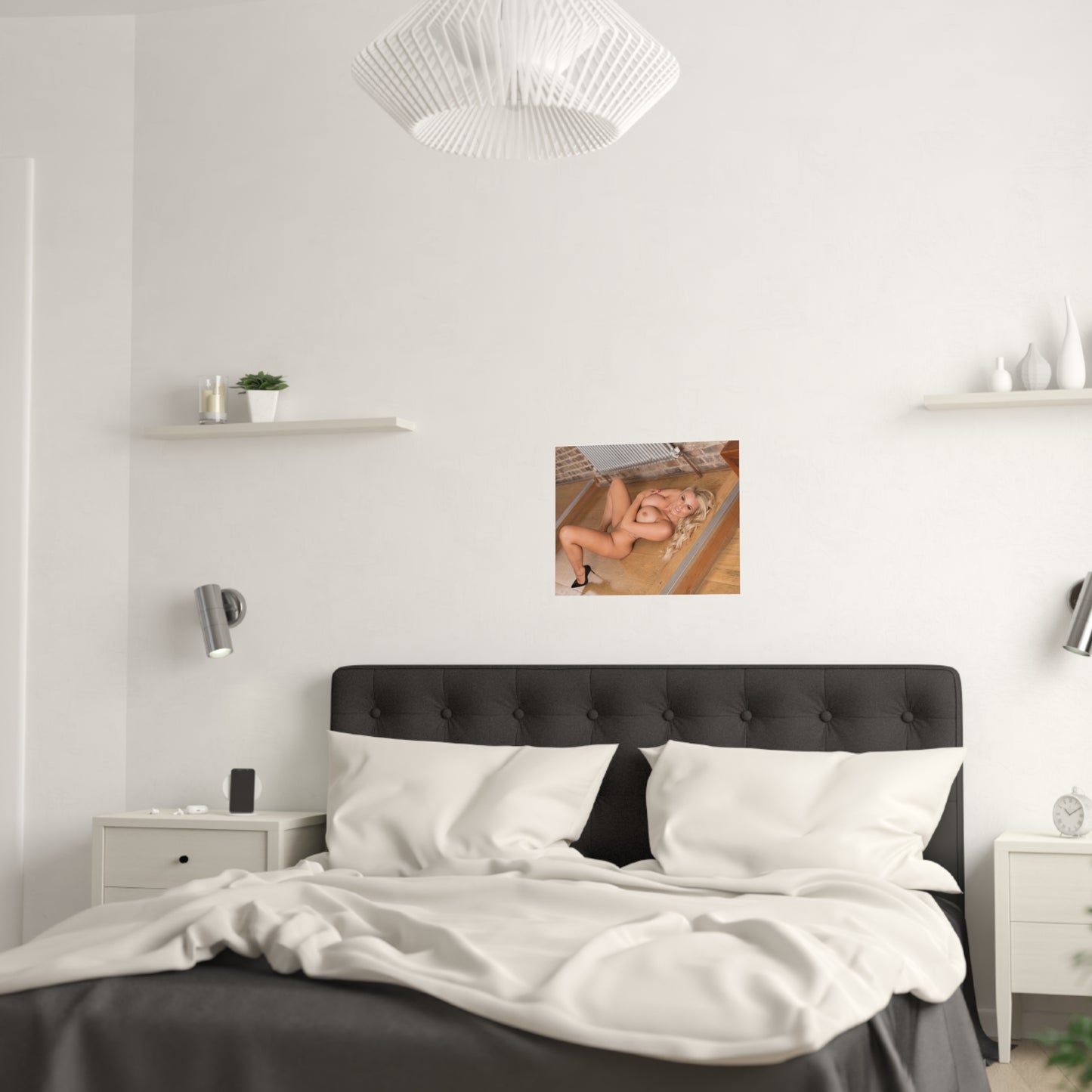 Satin Posters (210gsm) Sexy Naked Nude Pornstar