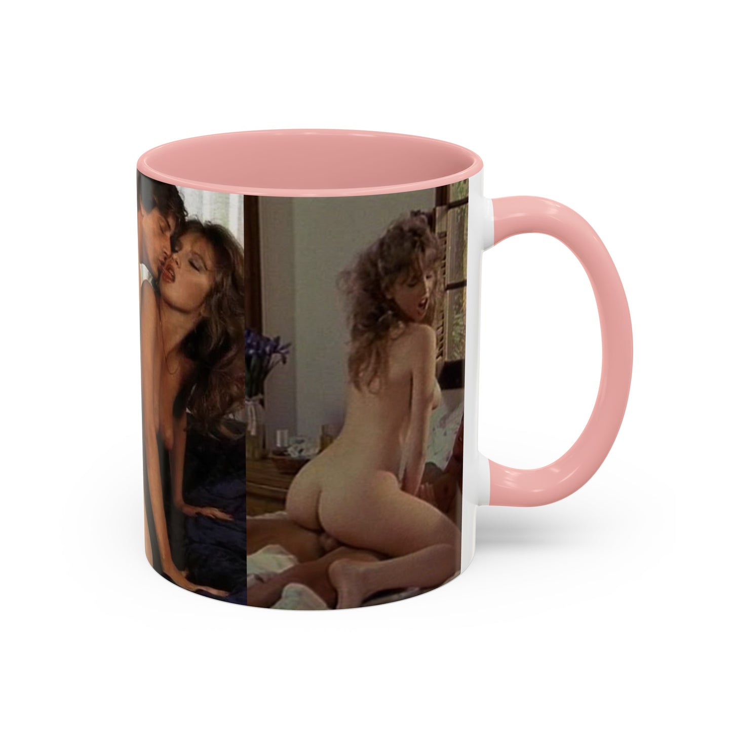 Accent Coffee Mug (11, 15oz) Retro Porn Star Traci Lords Nude Naked