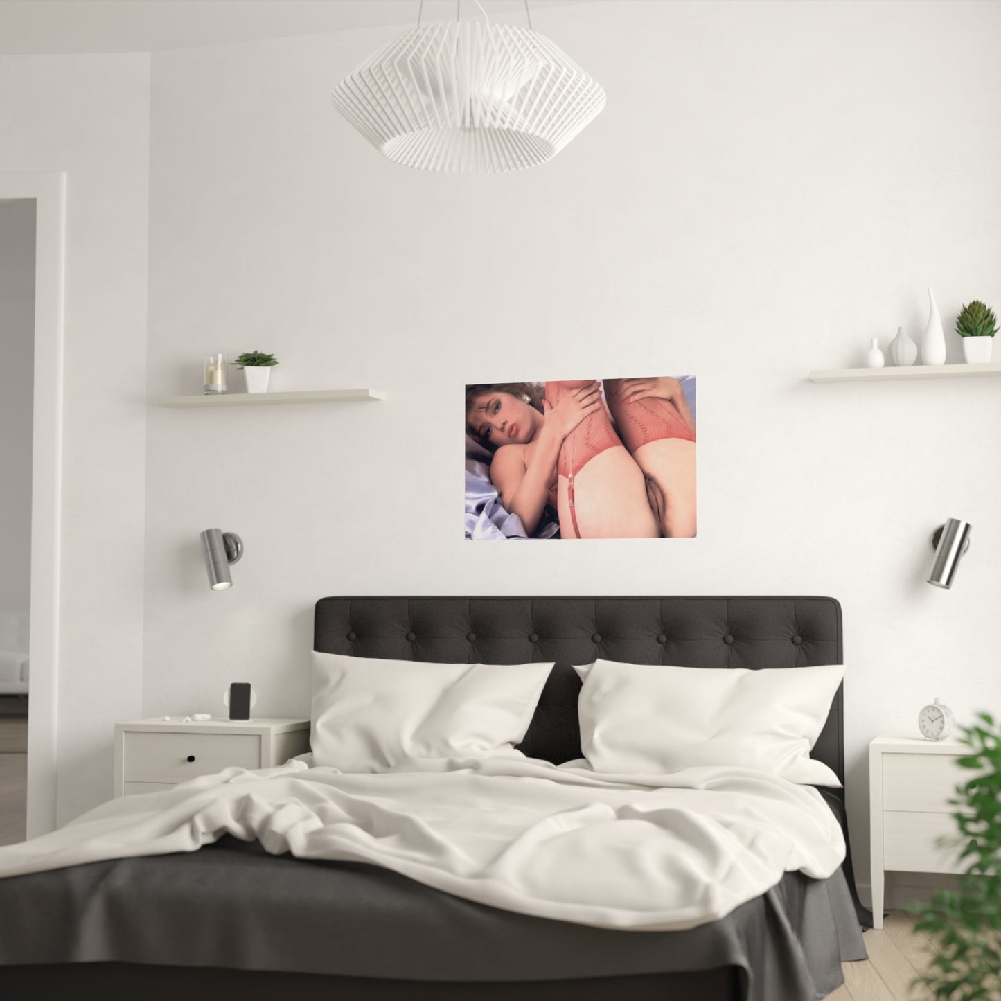 Satin Posters (210gsm) Traci Lords Naked Nude Retro