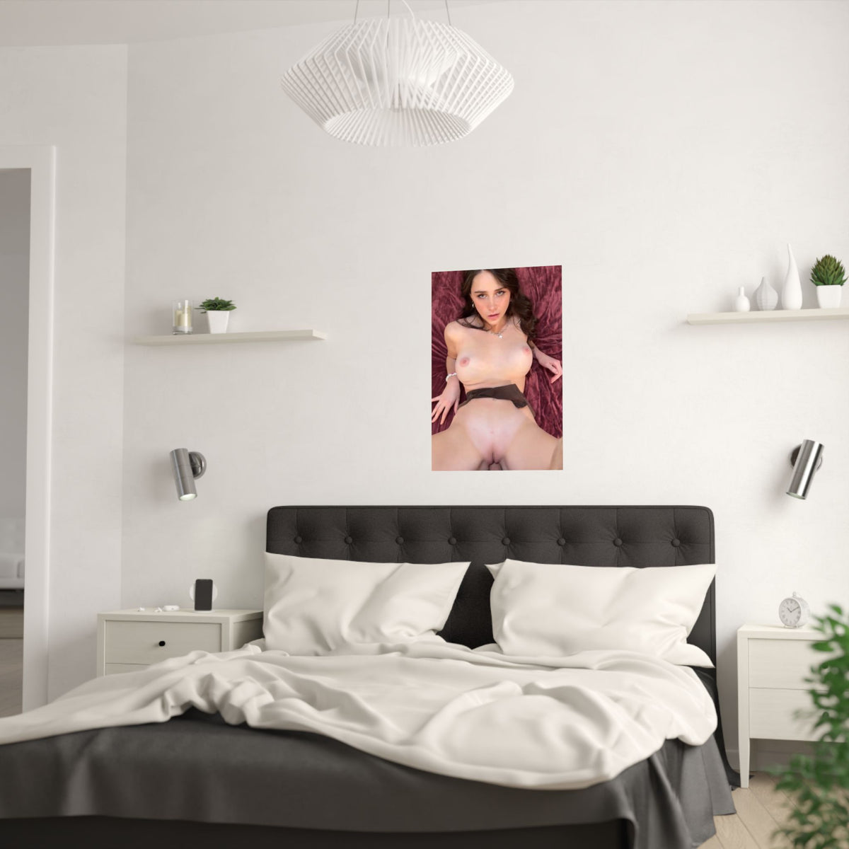 Satin Posters (210gsm) Hot Teen Getting Fucked POV