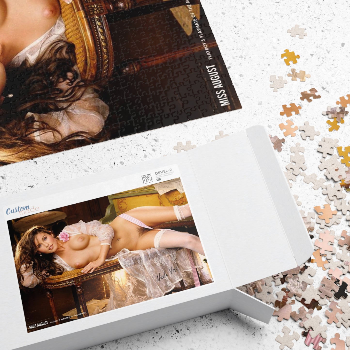 Puzzle (110, 252, 500, 1014-piece) Playmate August 2006 Nicole Voss