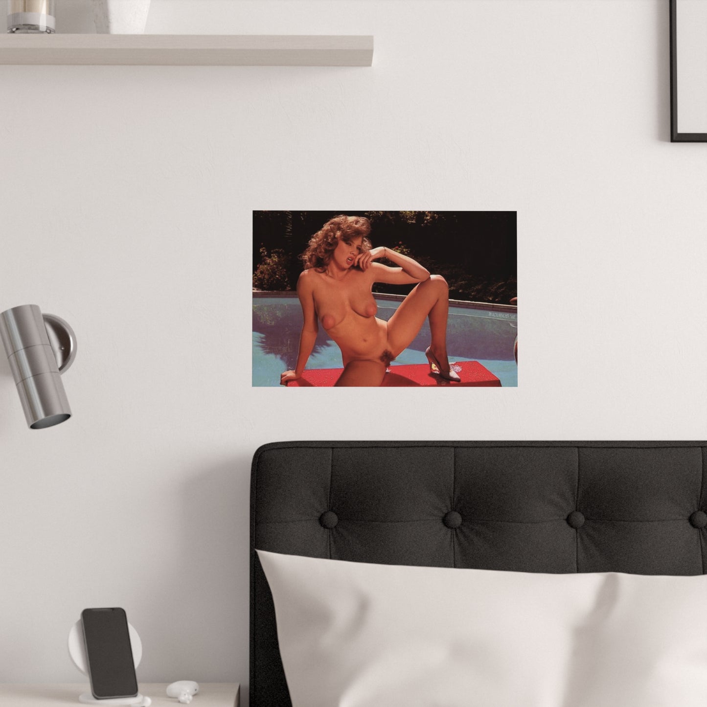 Satin Posters (210gsm) Retro Porn Star 1980s Traci