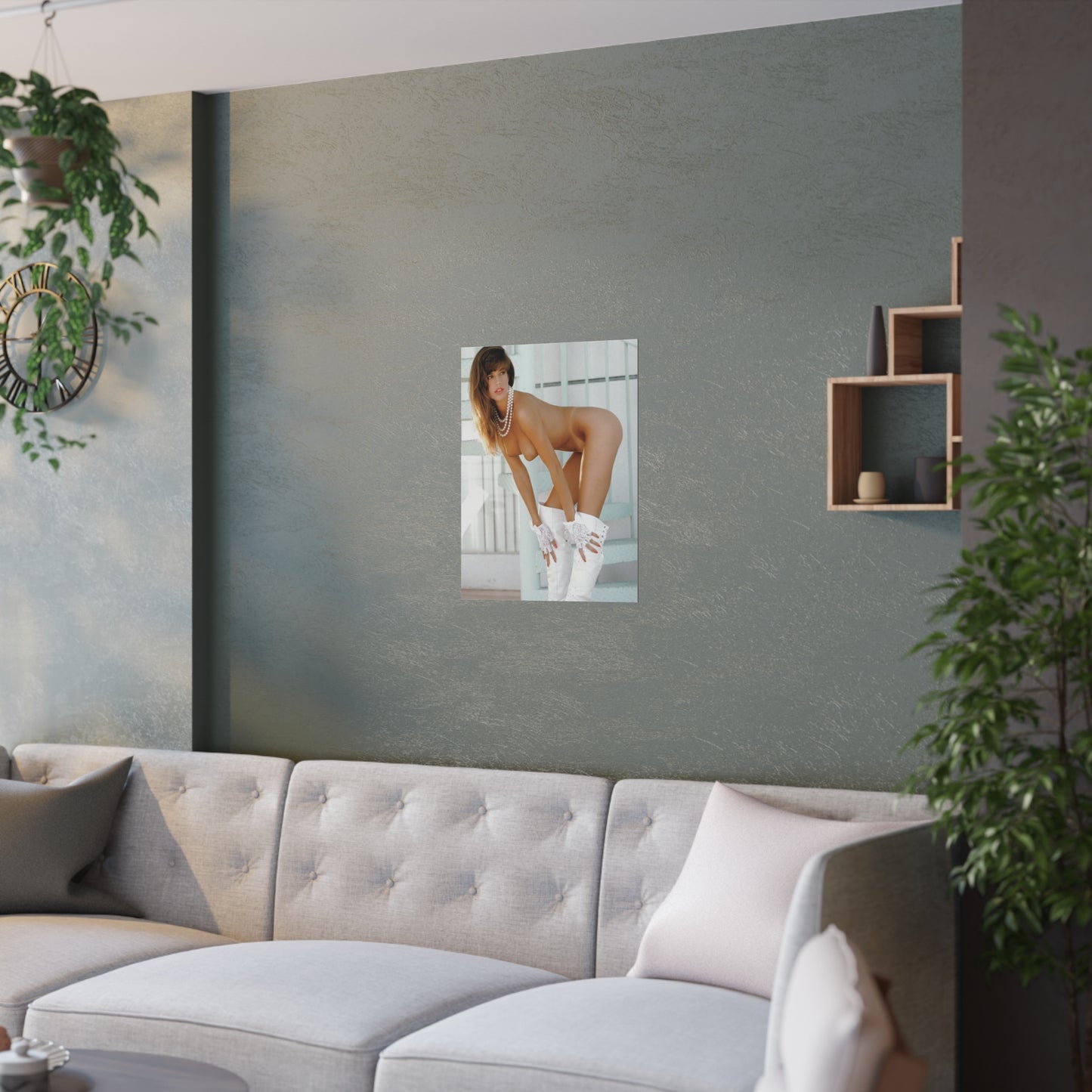 Satin Posters (210gsm) Pornstar Racquel Darrian Nude