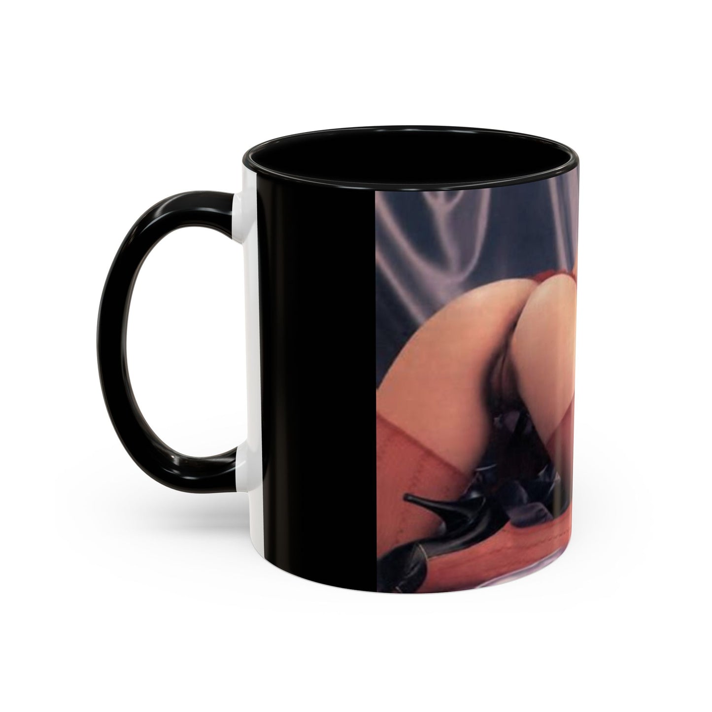 Accent Coffee Mug (11, 15oz) Traci Lords Naked Nude Retro