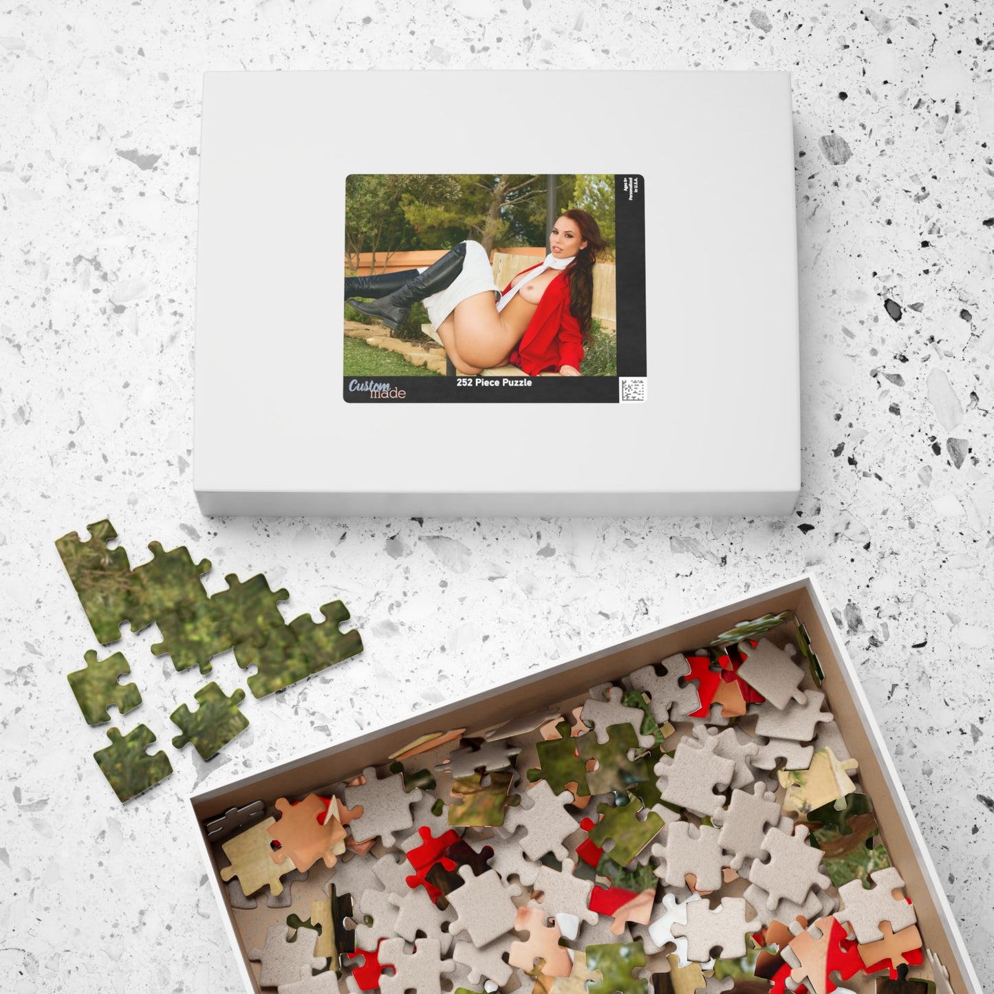 Puzzle (110, 252, 500, 1014-piece) Penthouse Pet October 2014 Aidra Fox